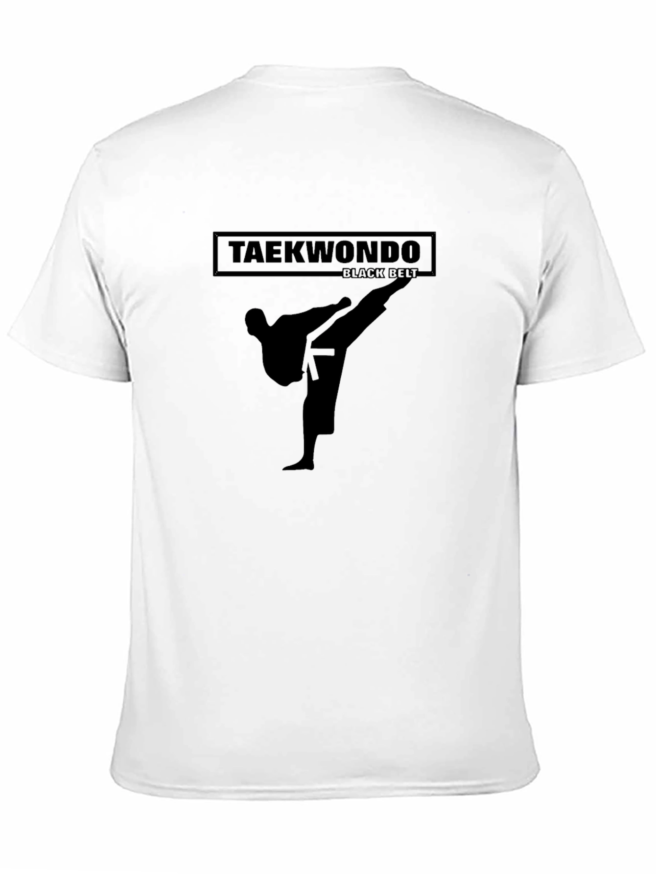 Taekwondo Black Belt T-Shirt - Martial Arts Design