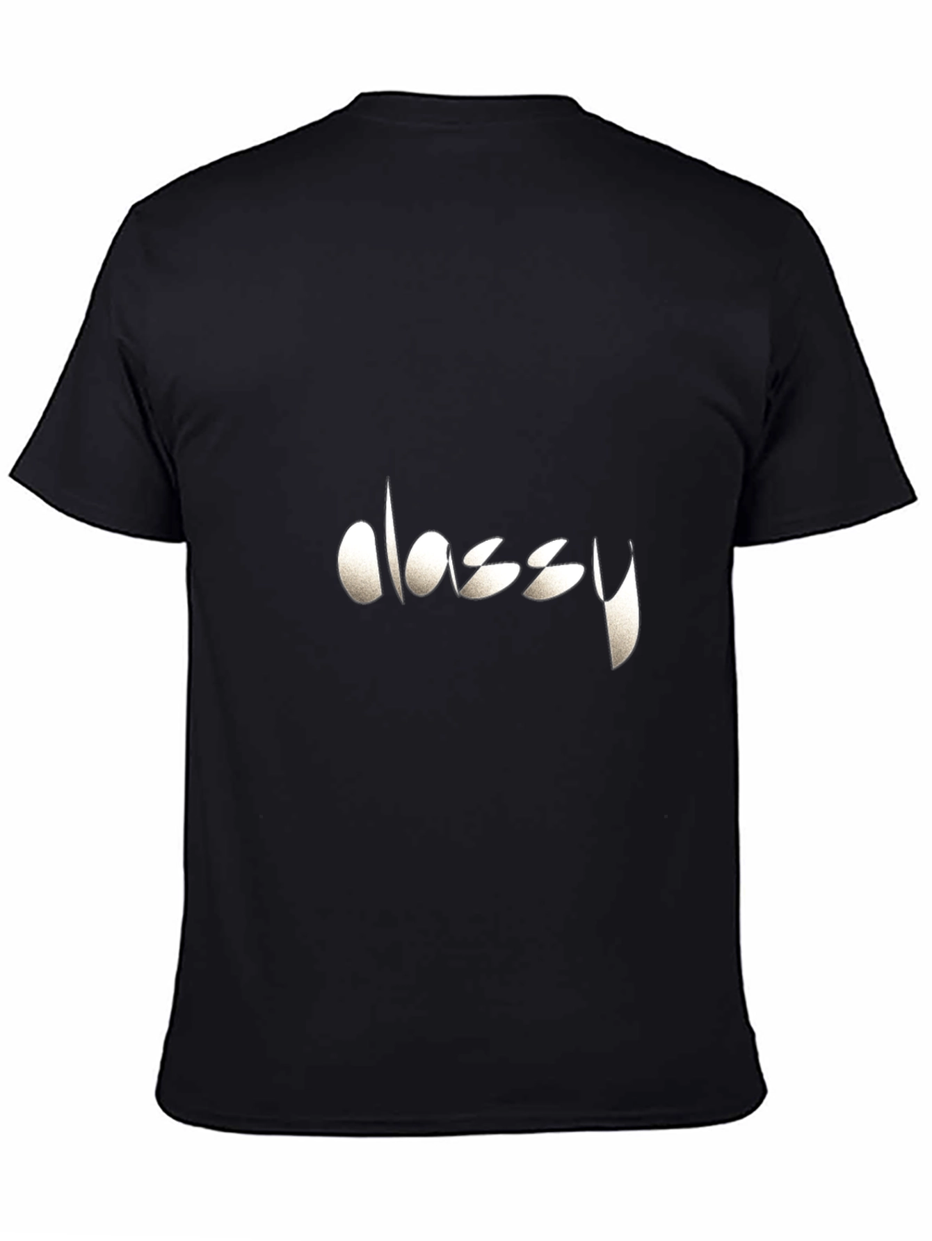 Classy Graphic Tee - Stylish Black T-Shirt