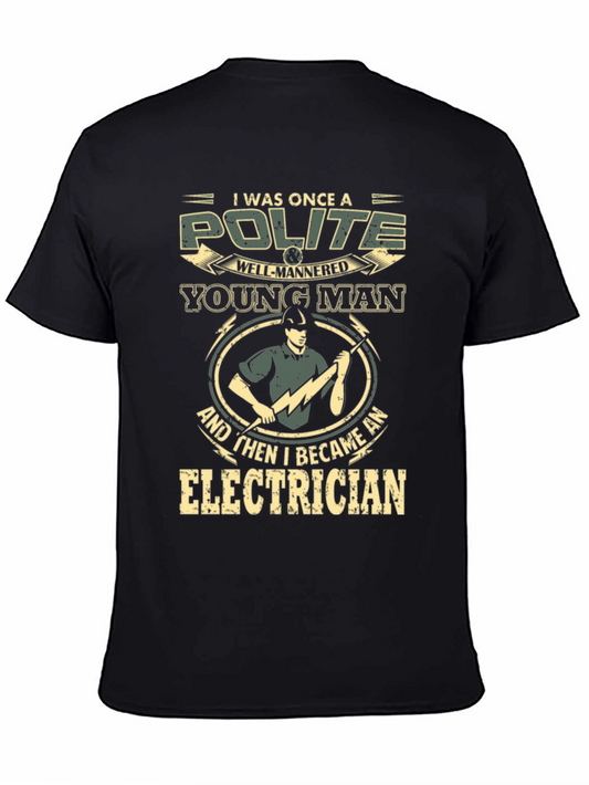 Polite Young Man Electrician T-Shirt