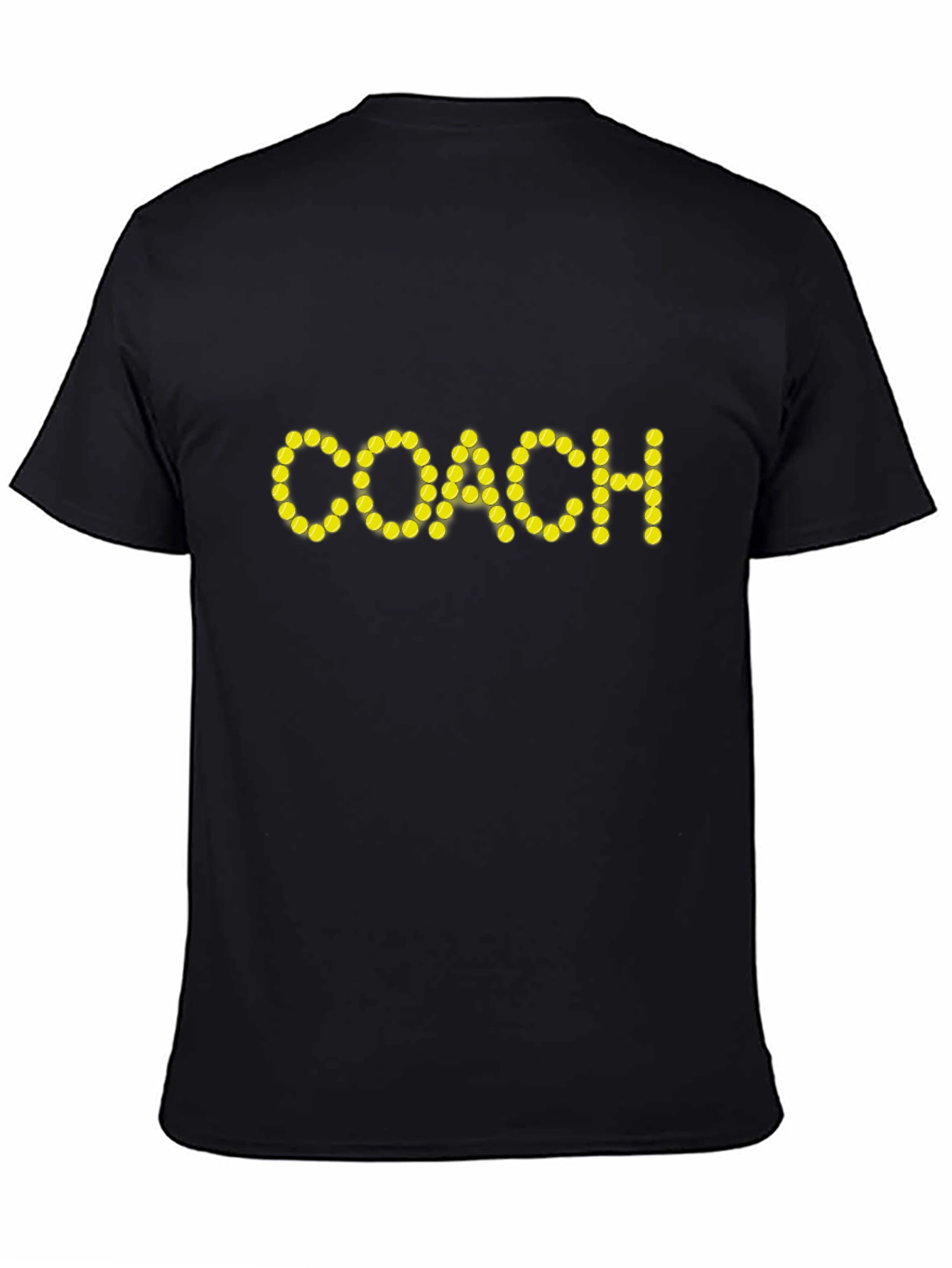 Coach Graphic T-Shirt - Black Casual Tee