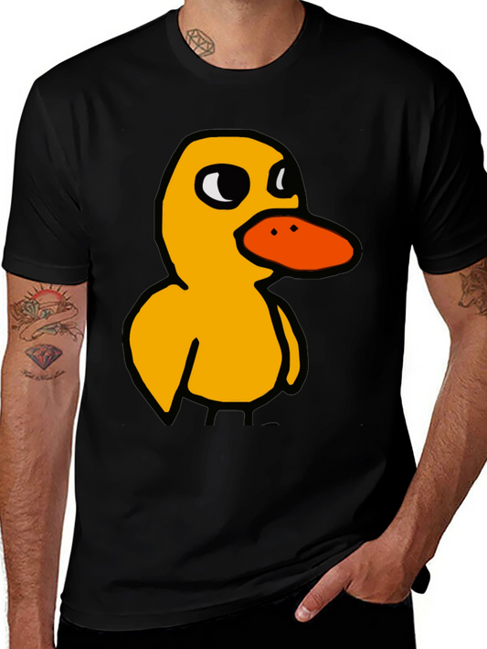 Duck T-Shirt: Quirky Cartoon Bird Tee