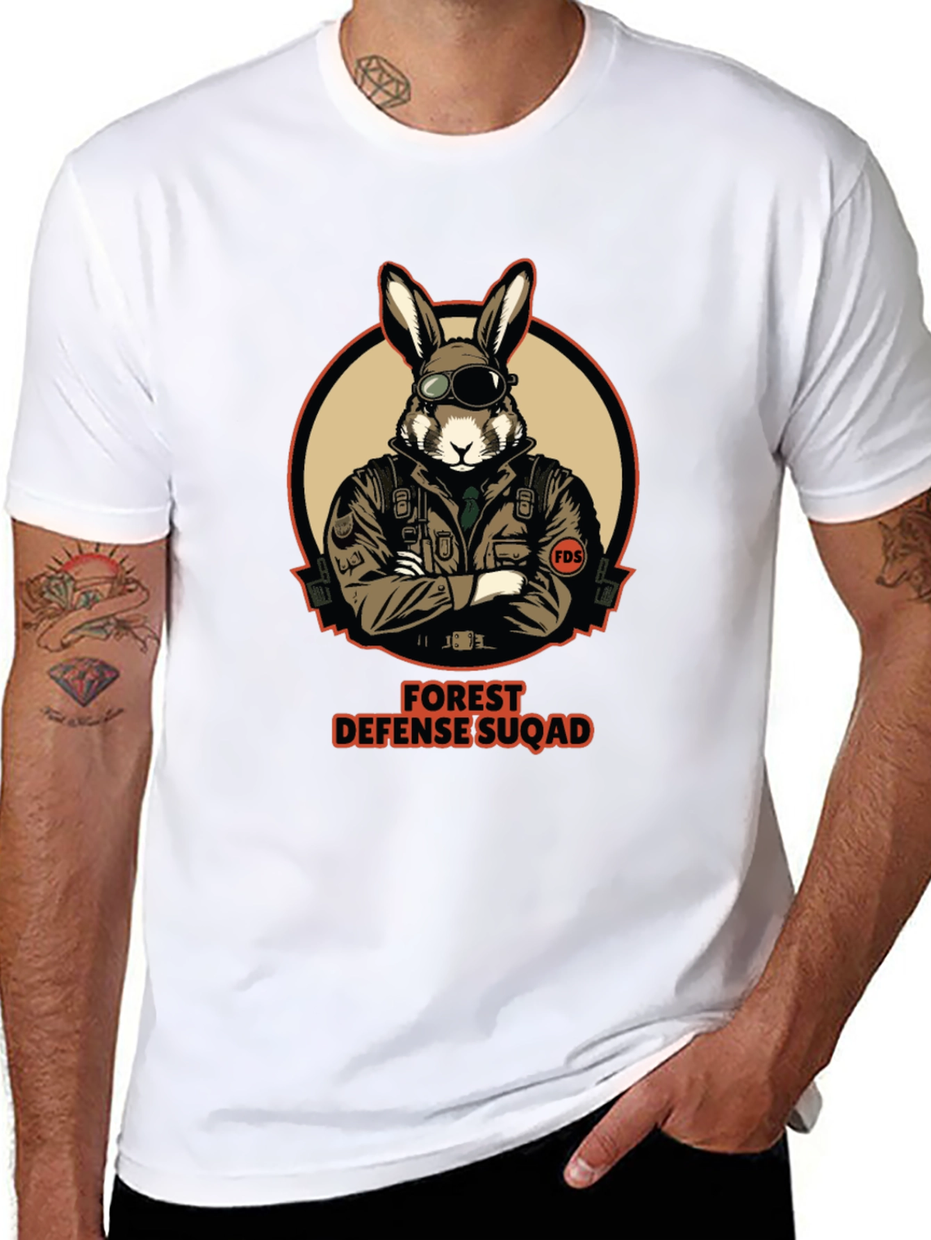 Forest Defense Squad Graphic T-Shirt