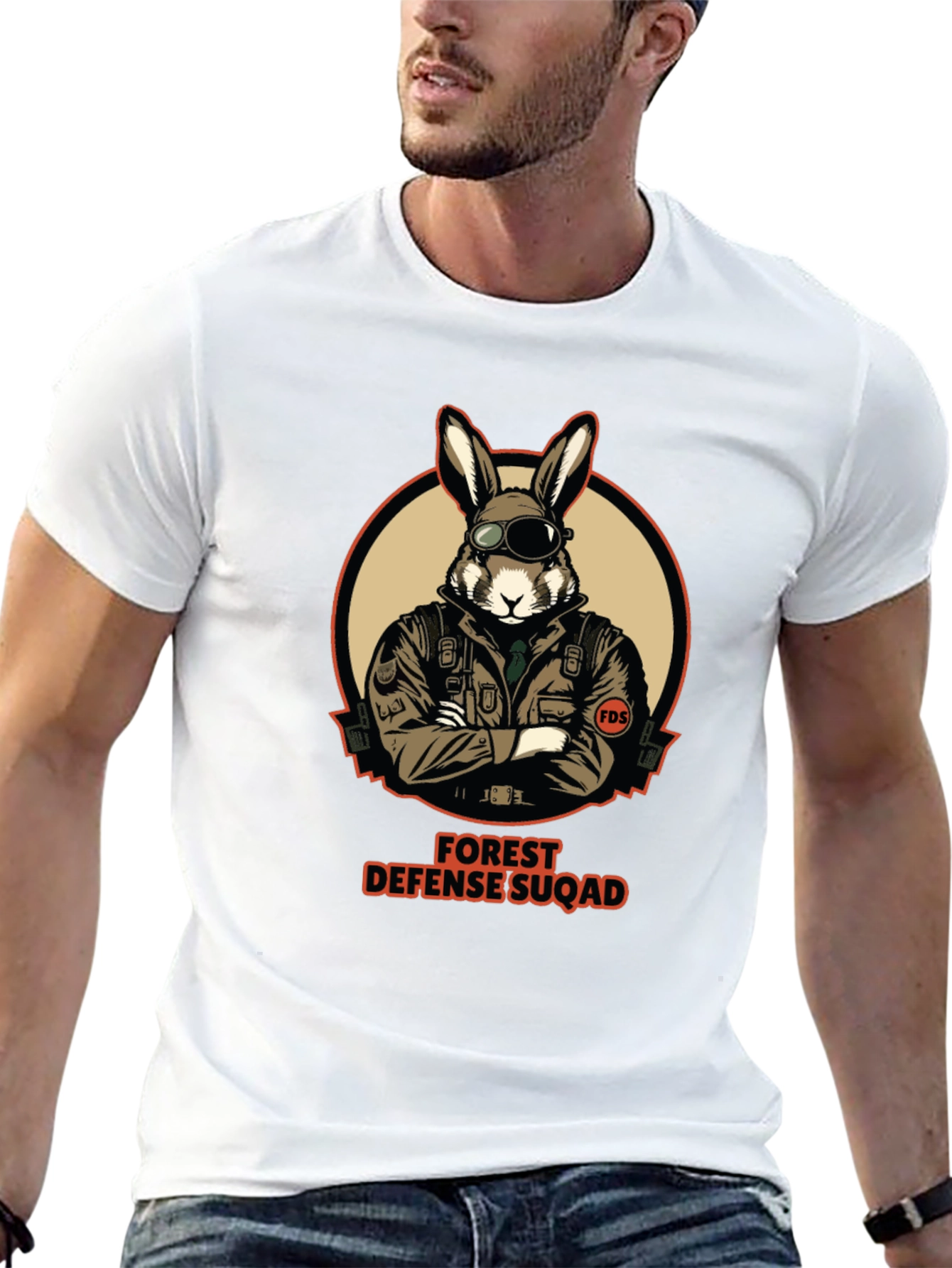 Forest Defense Squad Graphic T-Shirt