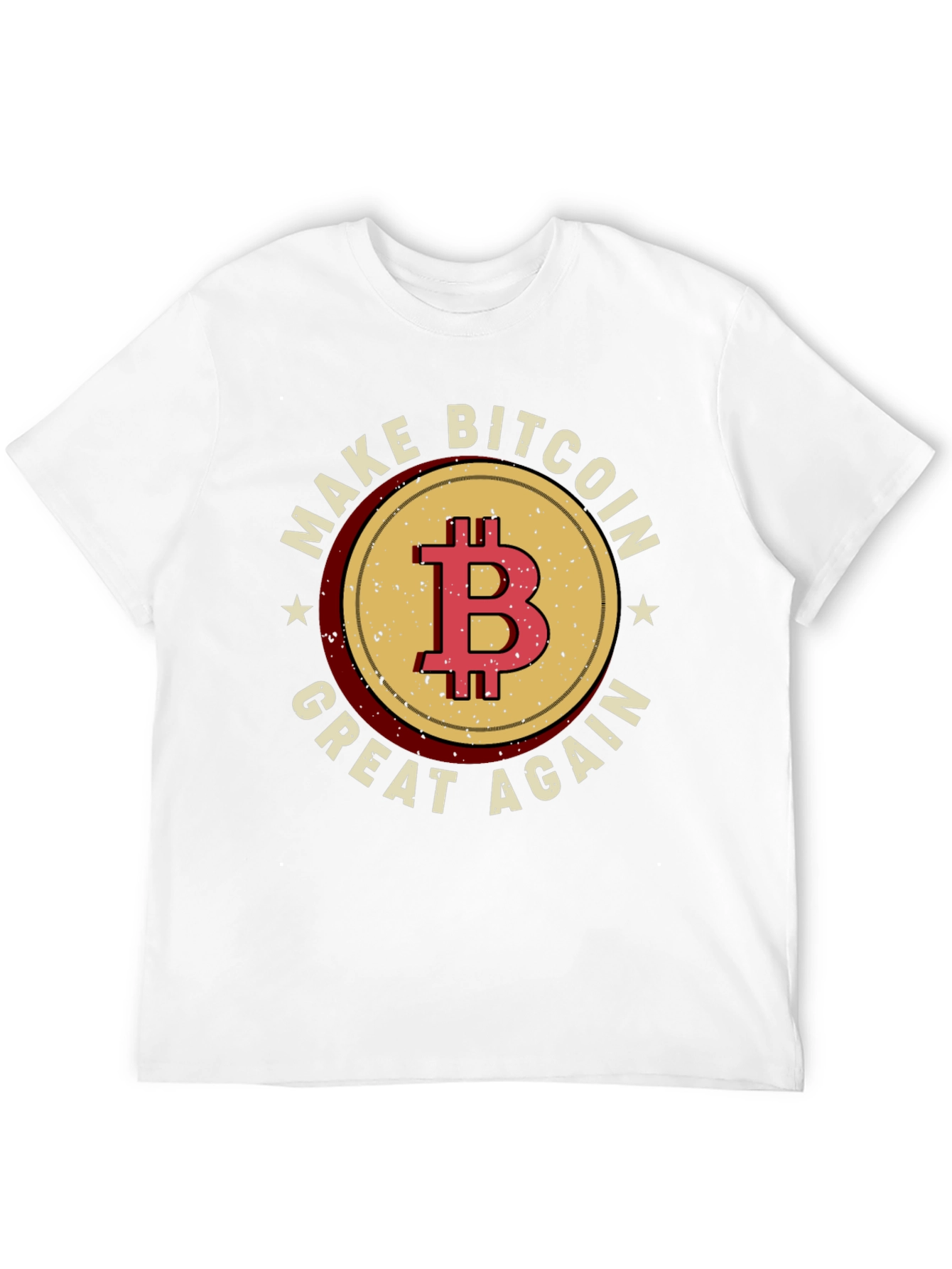 Make Bitcoin Great Again T-Shirt Crypto Tee