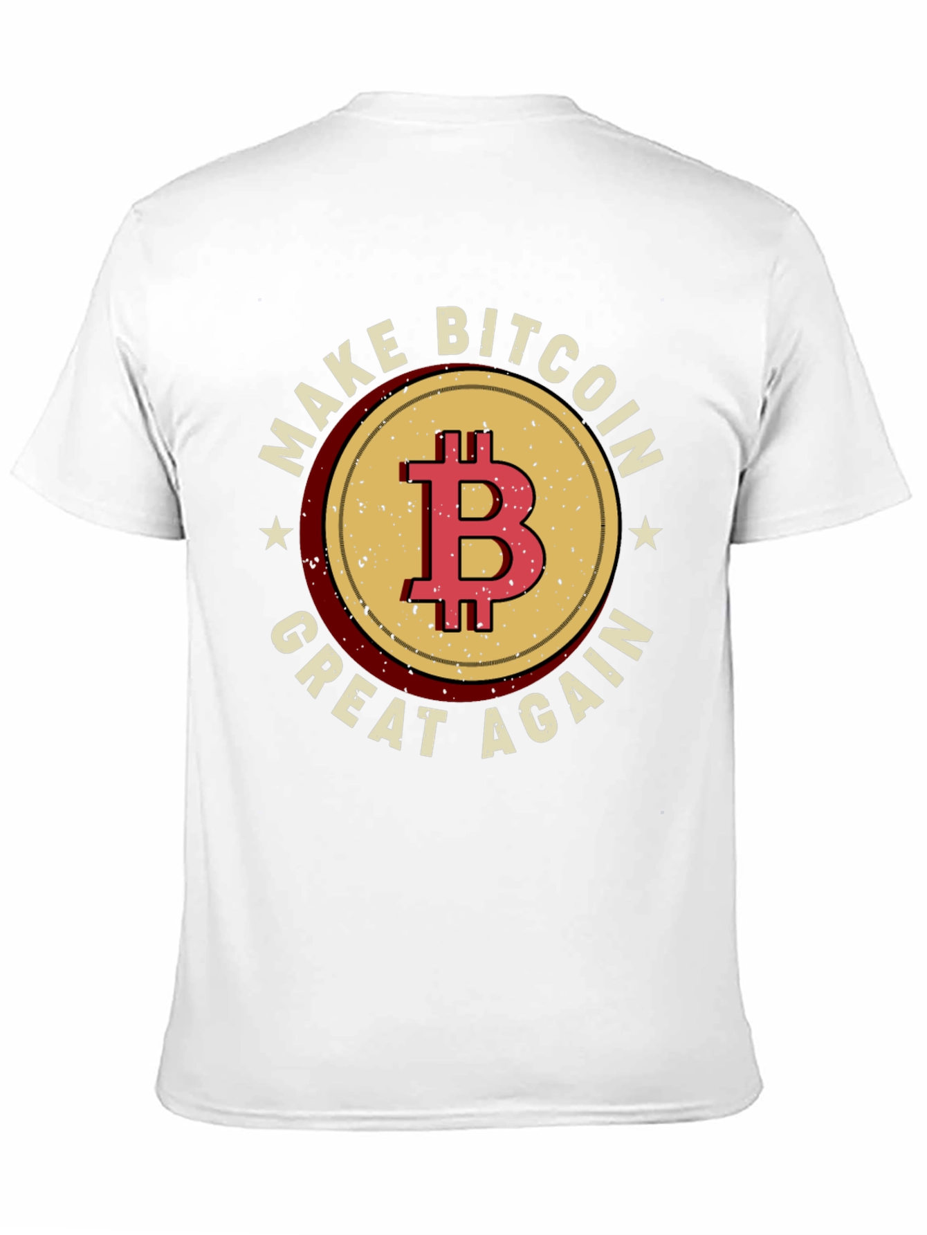 Make Bitcoin Great Again T-Shirt Crypto Tee