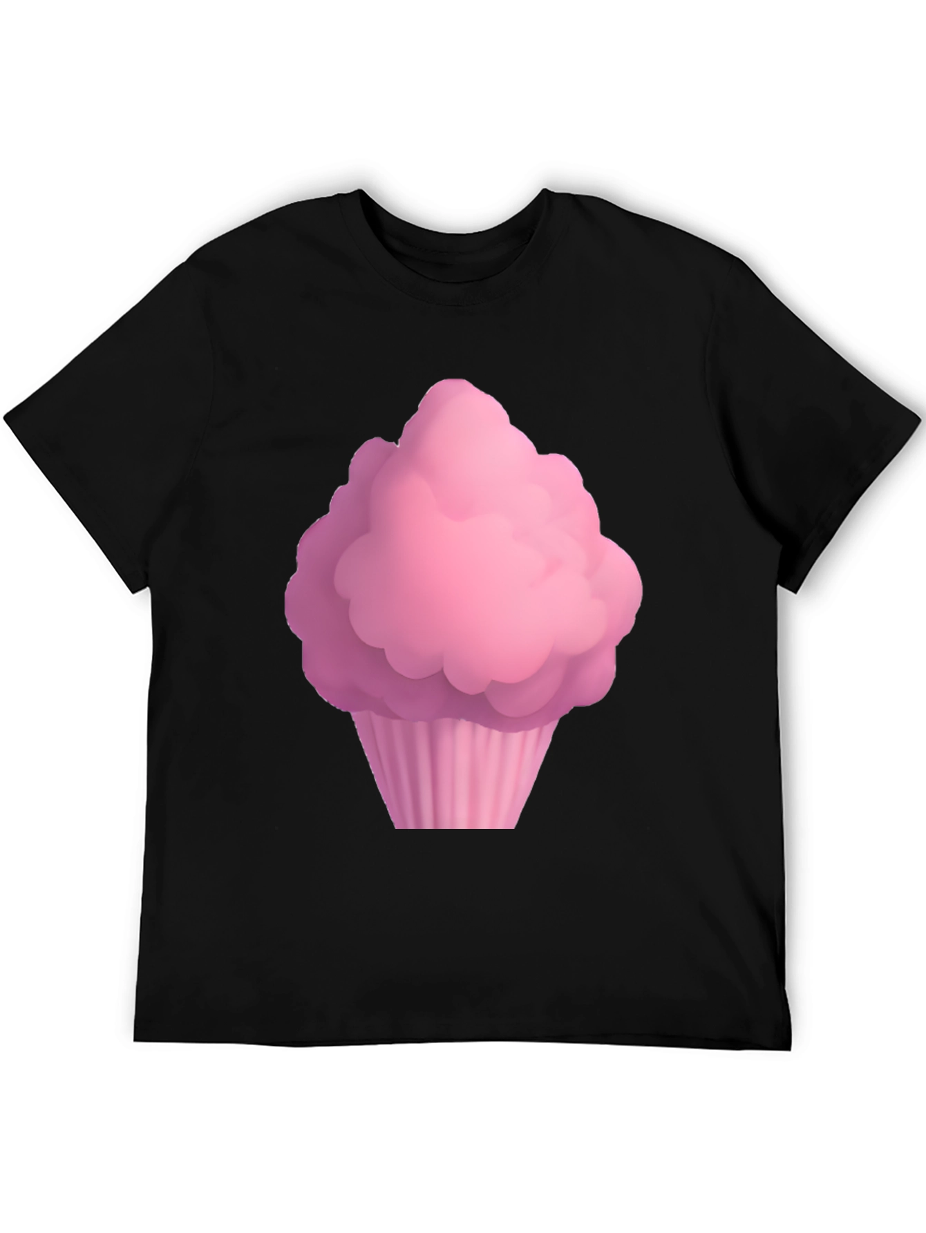 Cupcake Graphic Black T-Shirt