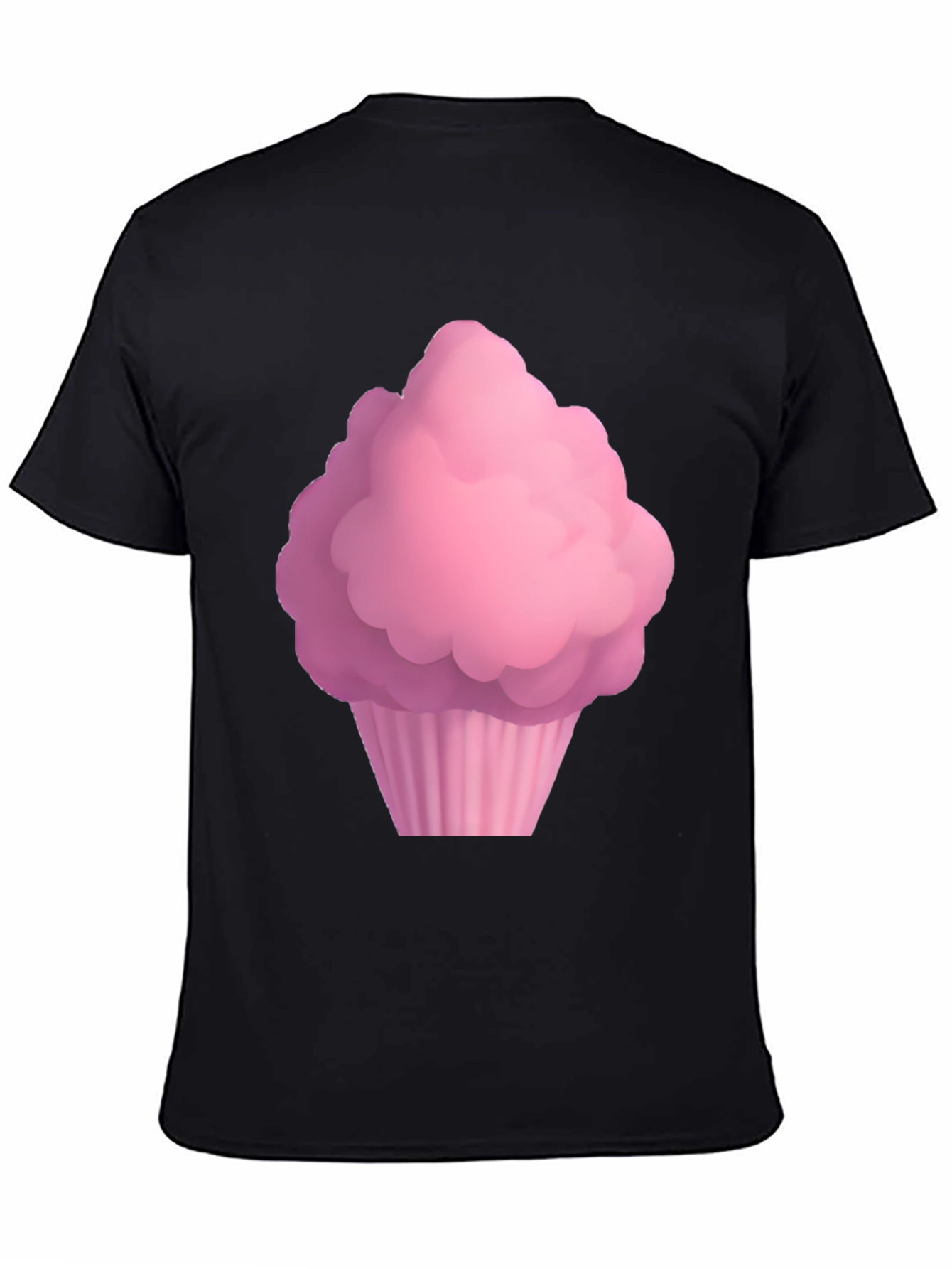 Cupcake Graphic Black T-Shirt