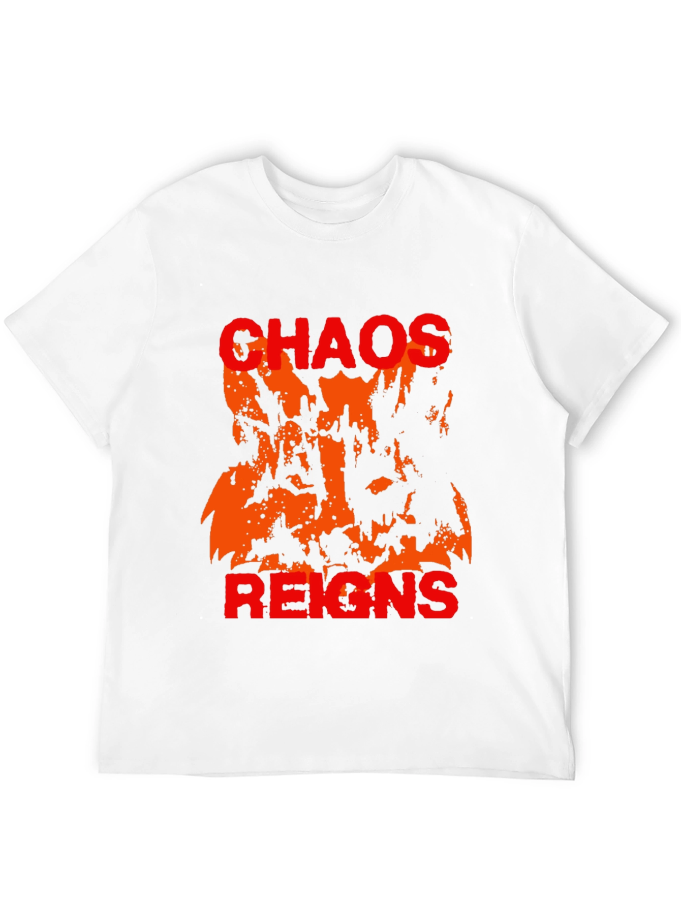 Chaos Reigns Graphic T-Shirt - Black