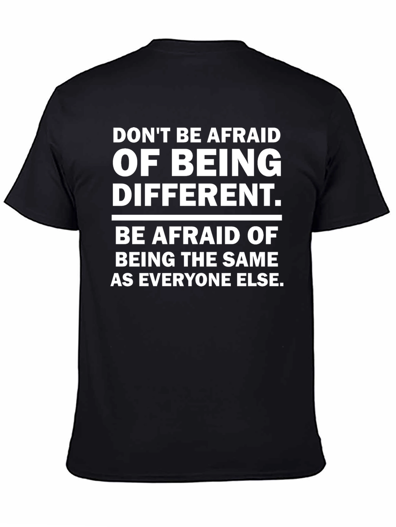 Be Different Graphic T-Shirt - Unique Statement Tee