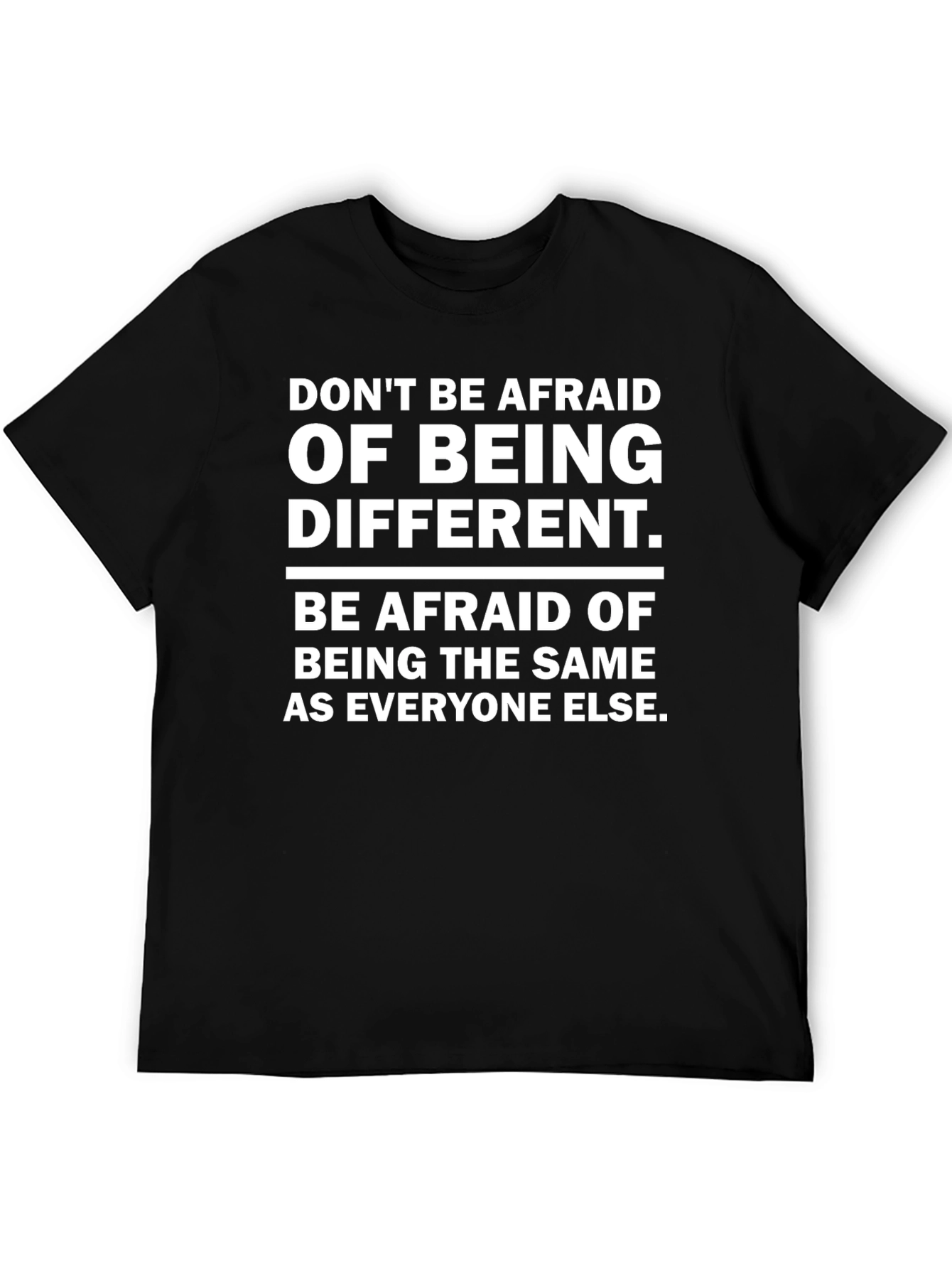 Be Different Graphic T-Shirt - Unique Statement Tee