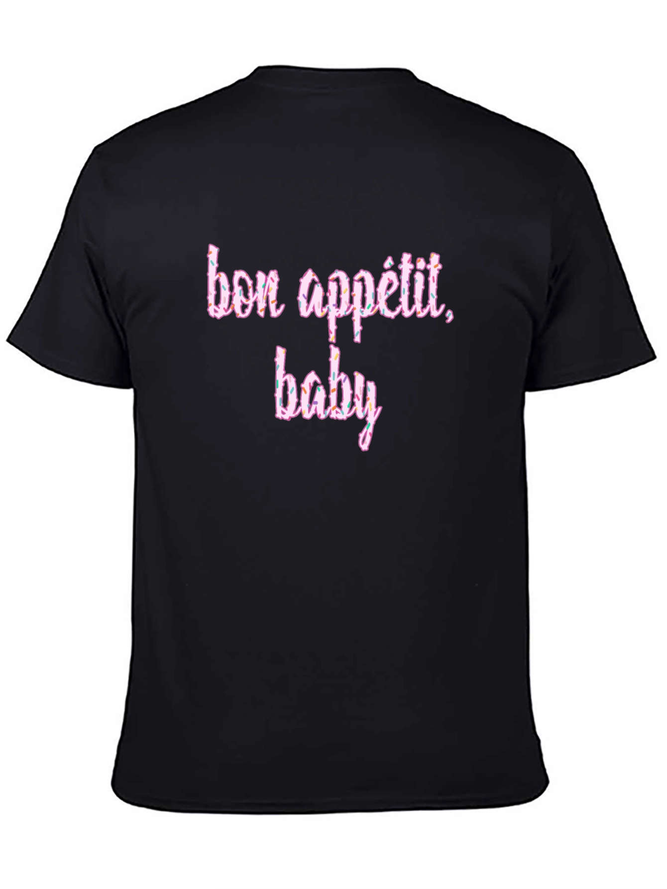 Bon Appétit Baby Black T-Shirt