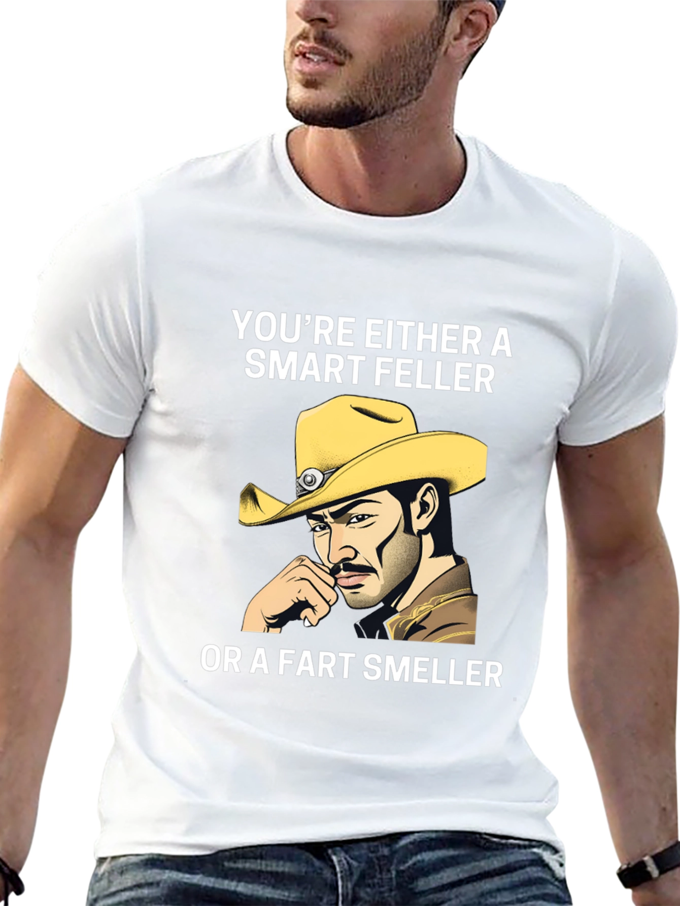Smart Feller T-Shirt - Cowboy Humor Tee