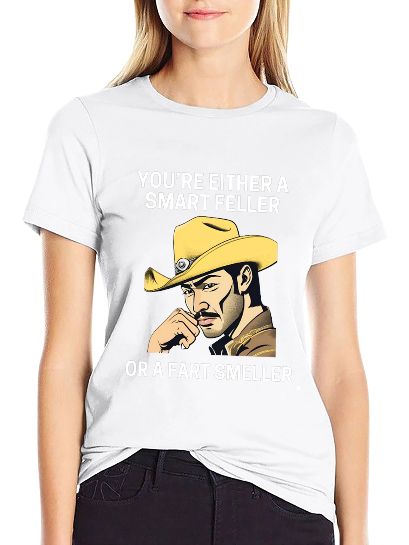 Smart Feller T-Shirt - Cowboy Humor Tee