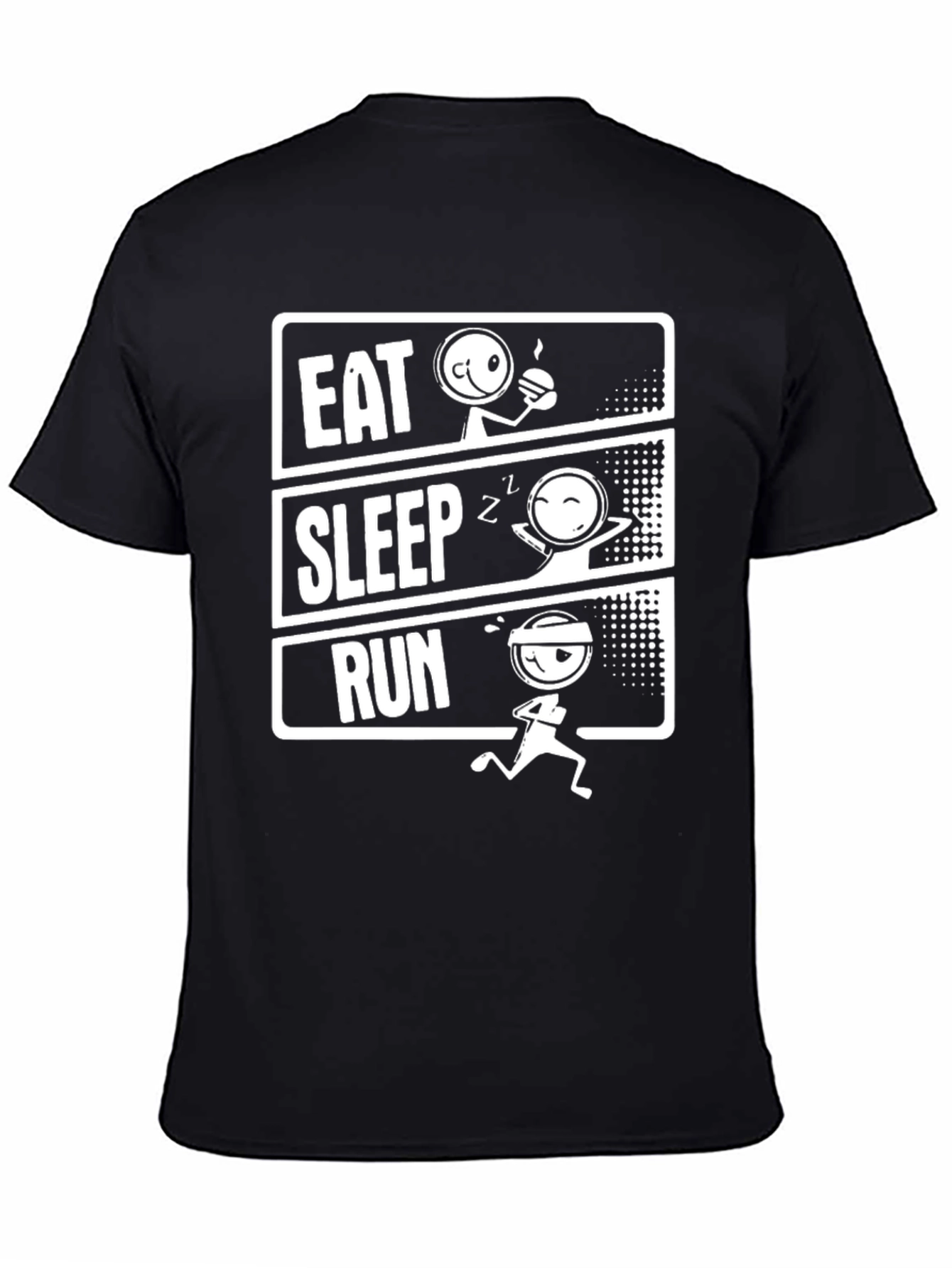 Eat Sleep Run Graphic T-Shirt