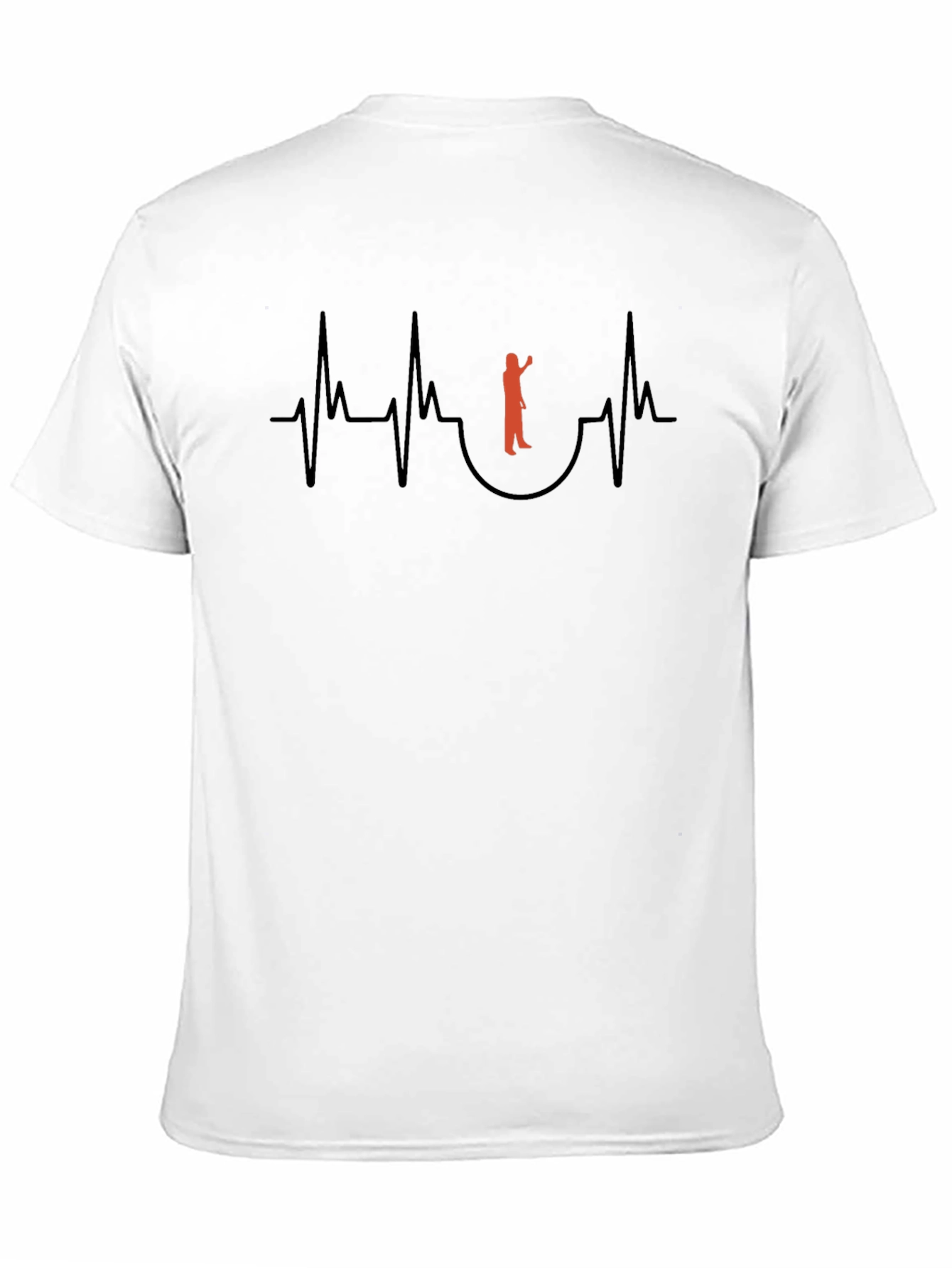 Lifeguard Heartbeat T-Shirt - Black Cotton Tee