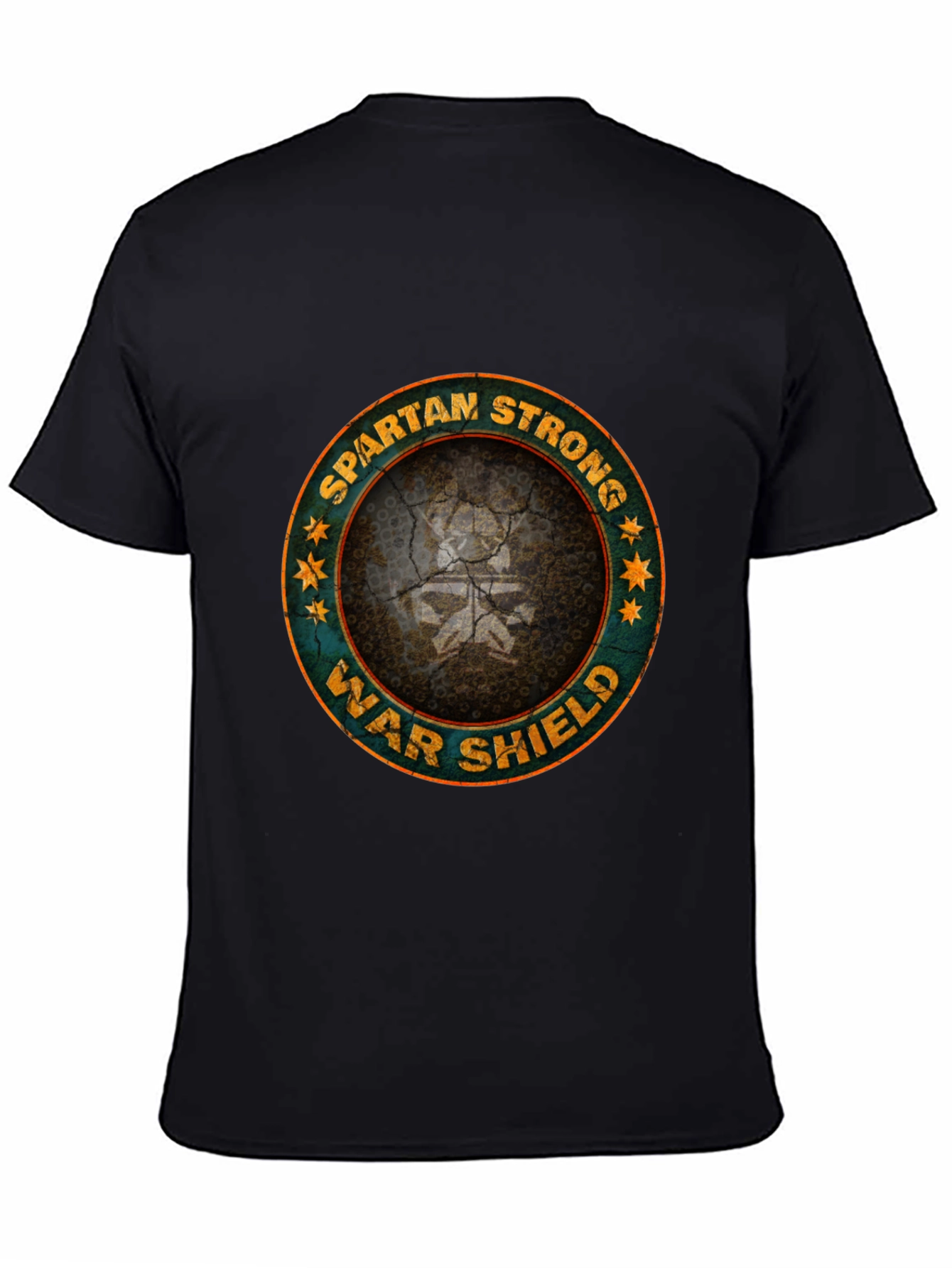 Spartan Strong War Shield T-Shirt
