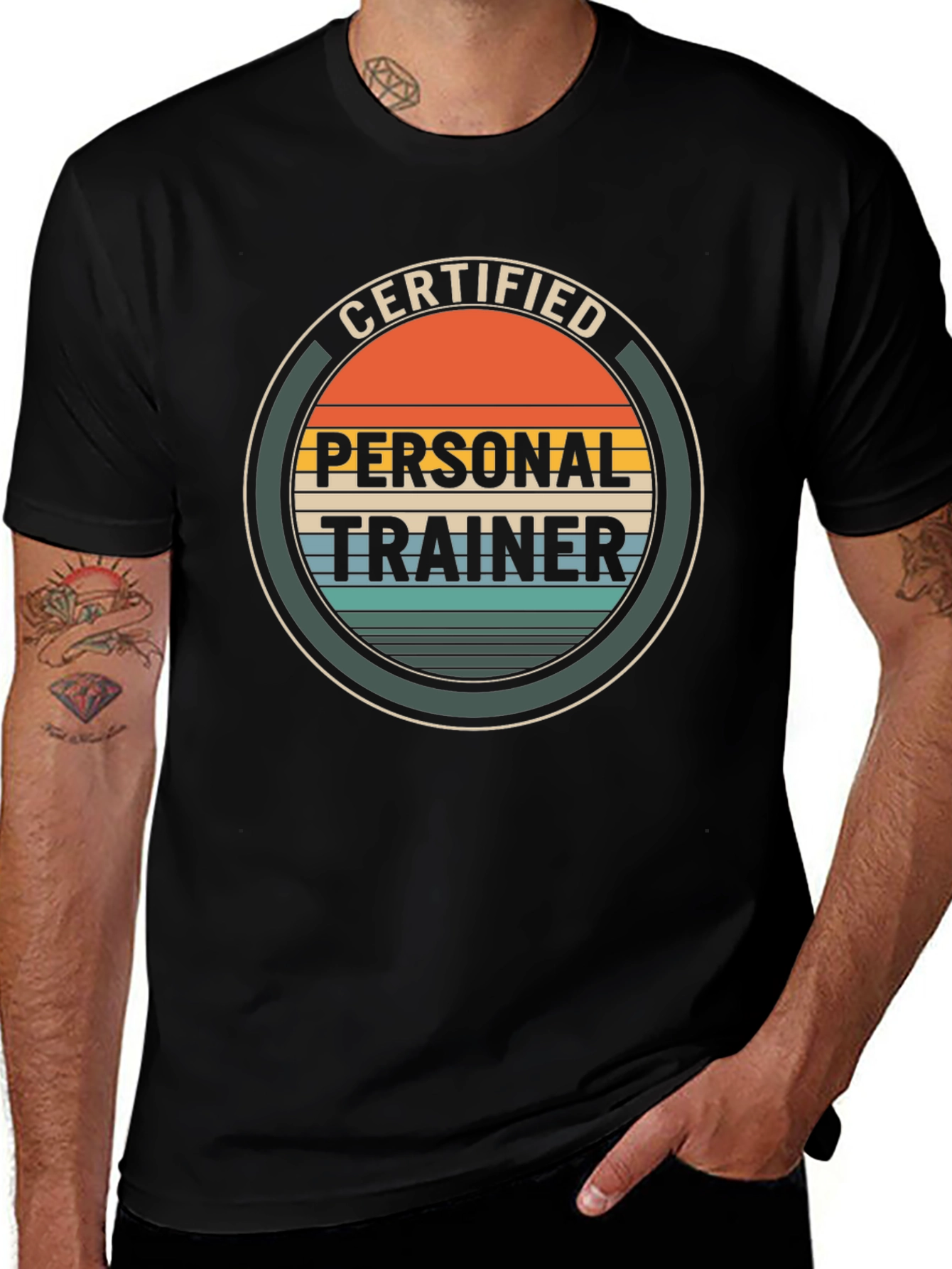 Certified Personal Trainer Graphic T-Shirt