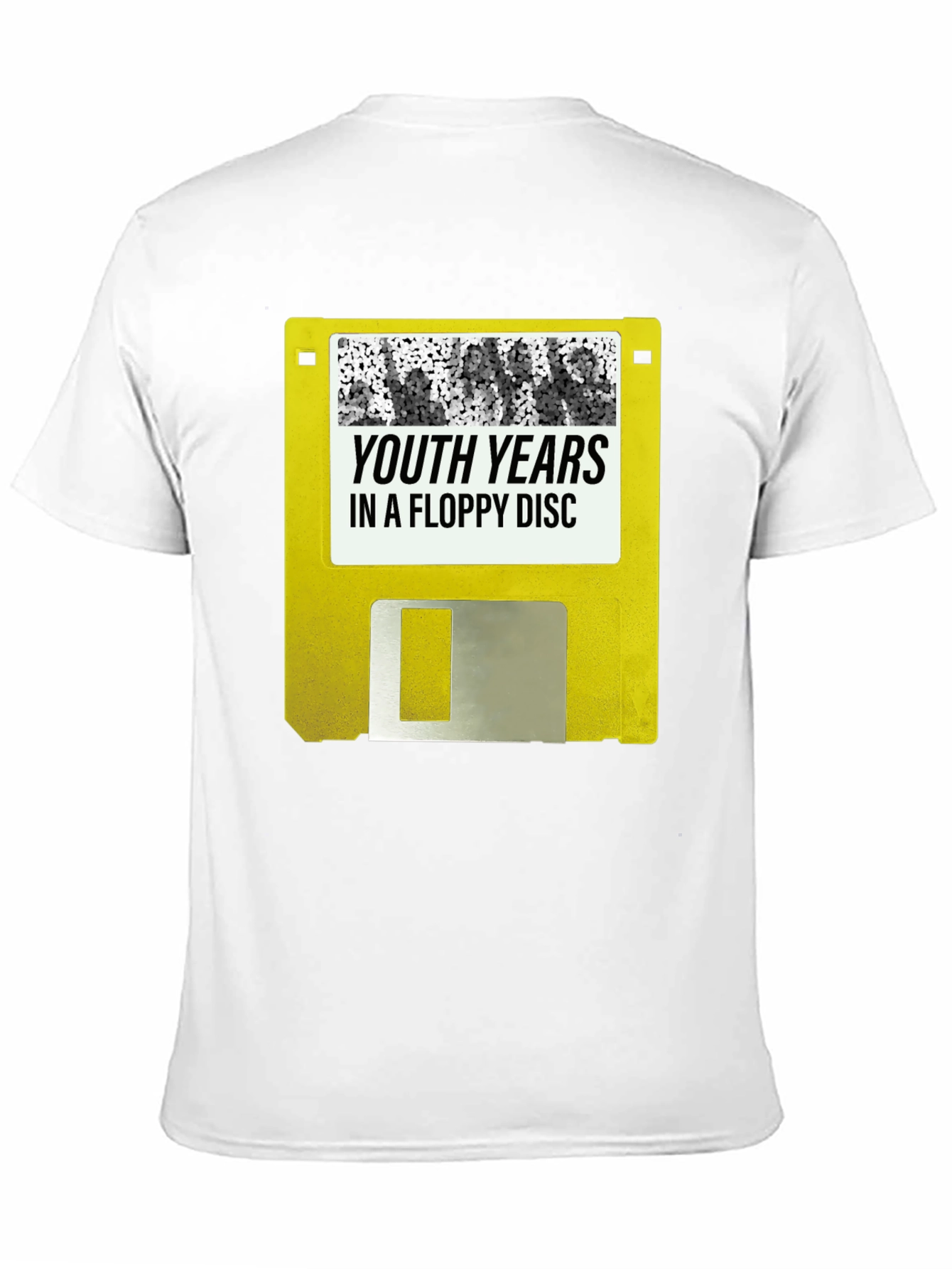 Retro Youth Years Floppy Disc Graphic Tee