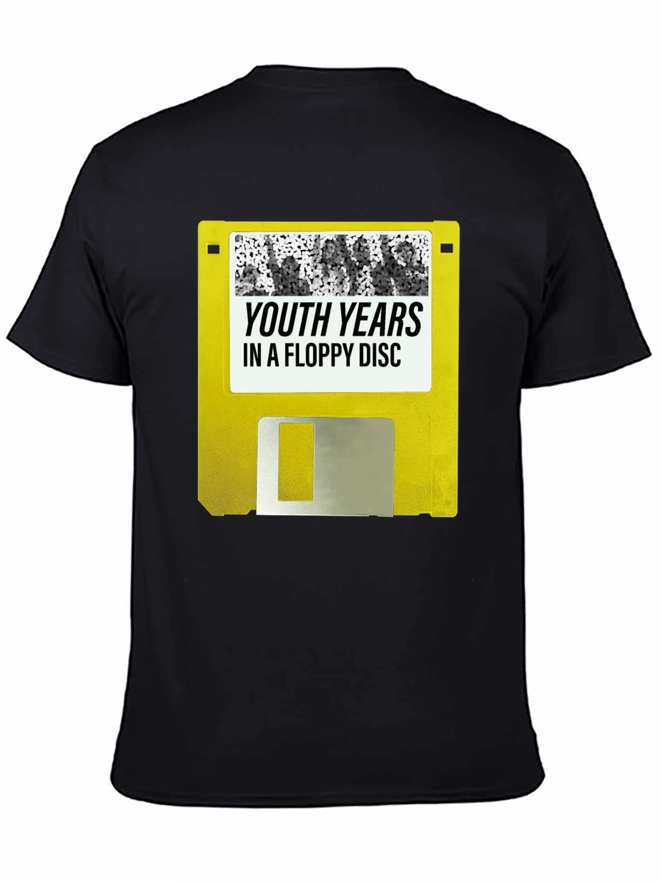 Retro Youth Years Floppy Disc Graphic Tee