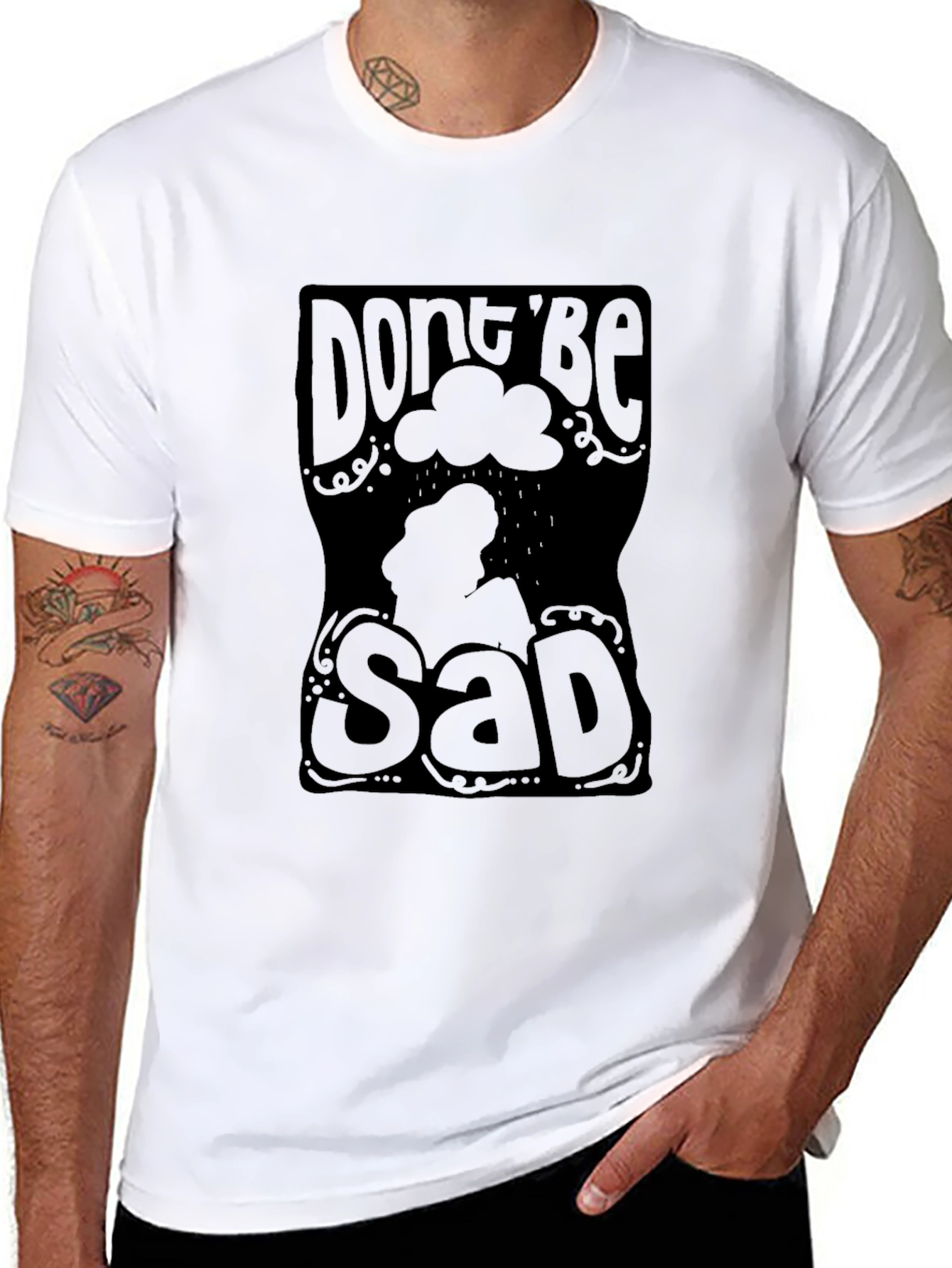 Dont Be Sad Graphic T-Shirt - Trendy Comfort