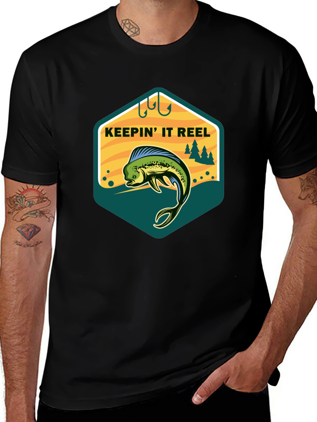 Keepin It Reel Fishing T-Shirt