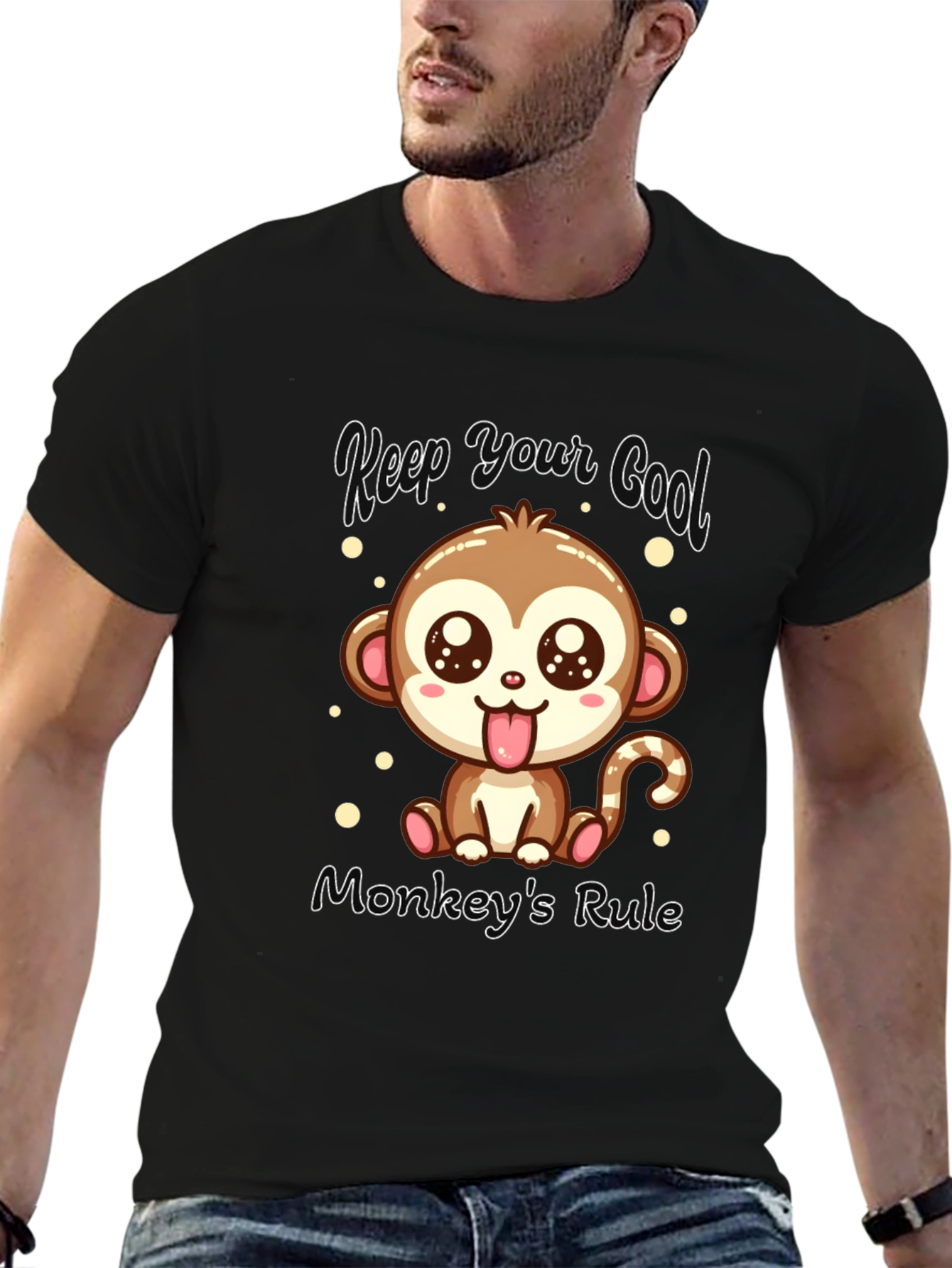 Keep Your Cool Monkeys Rule T-Shirt