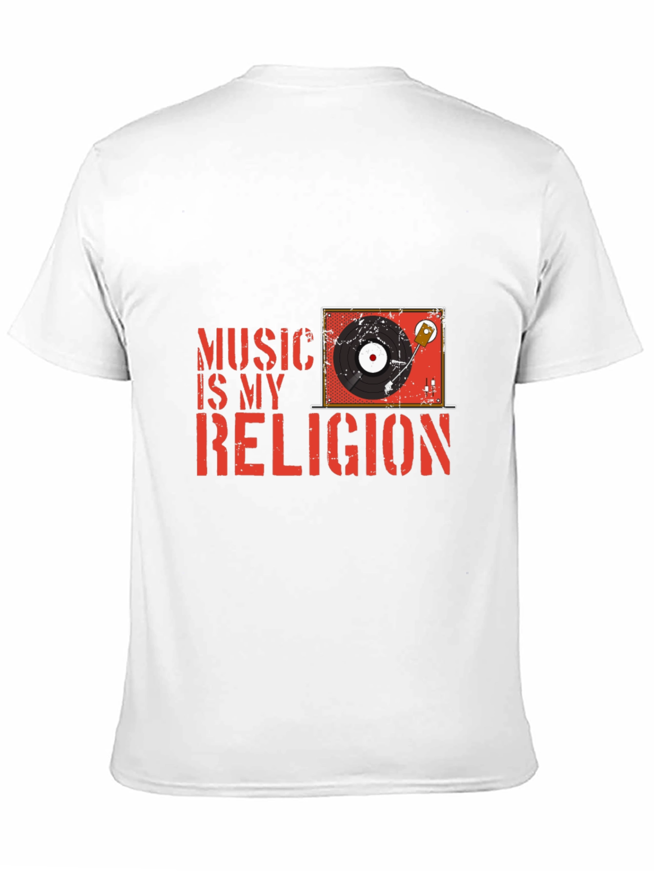 Music is My Religion Graphic T-Shirt