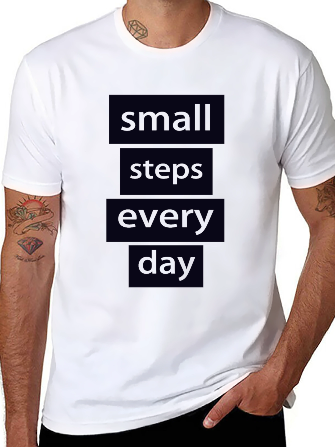 Small Steps Every Day Graphic T-Shirt
