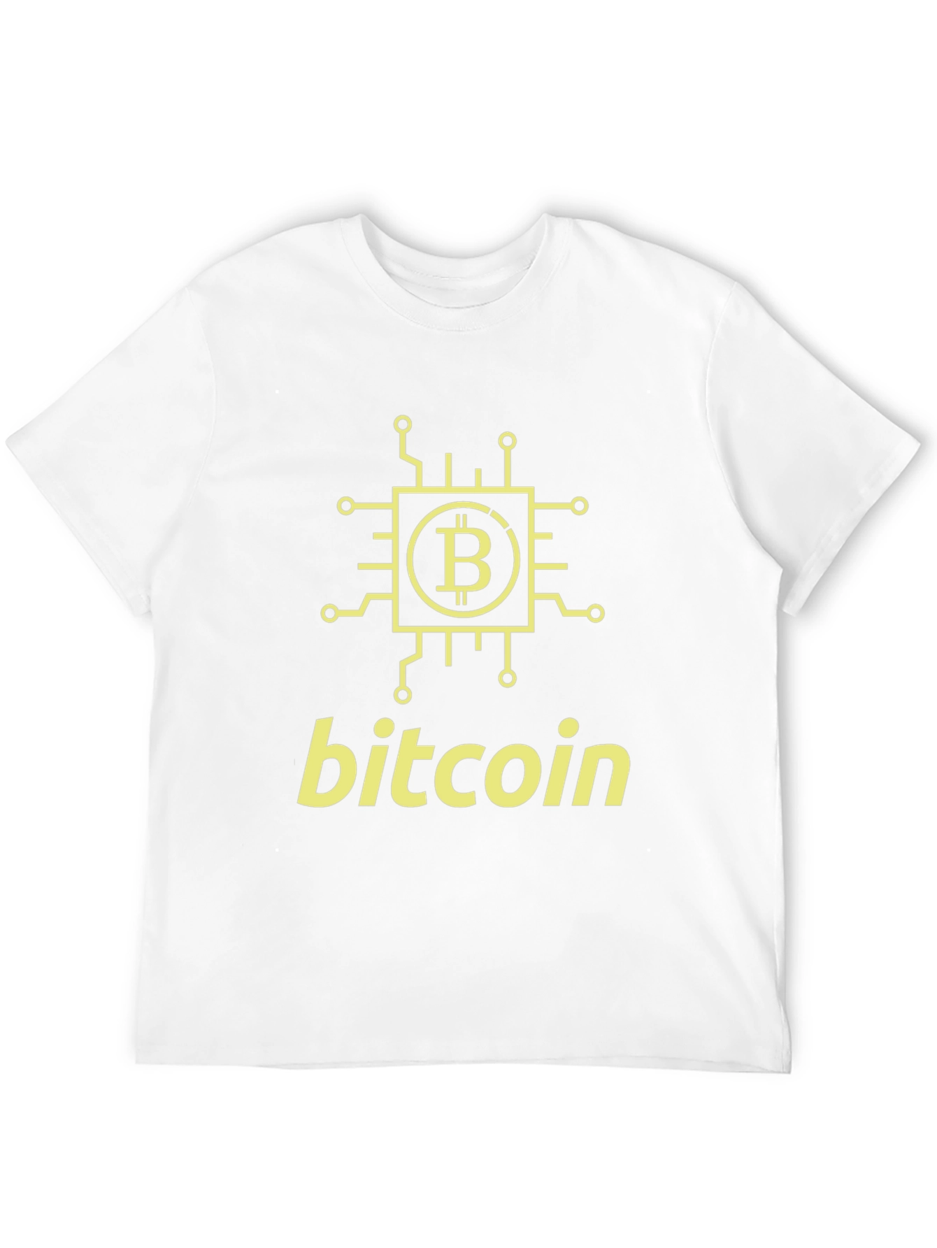 Bitcoin Crypto T-Shirt - Mens Black Tee