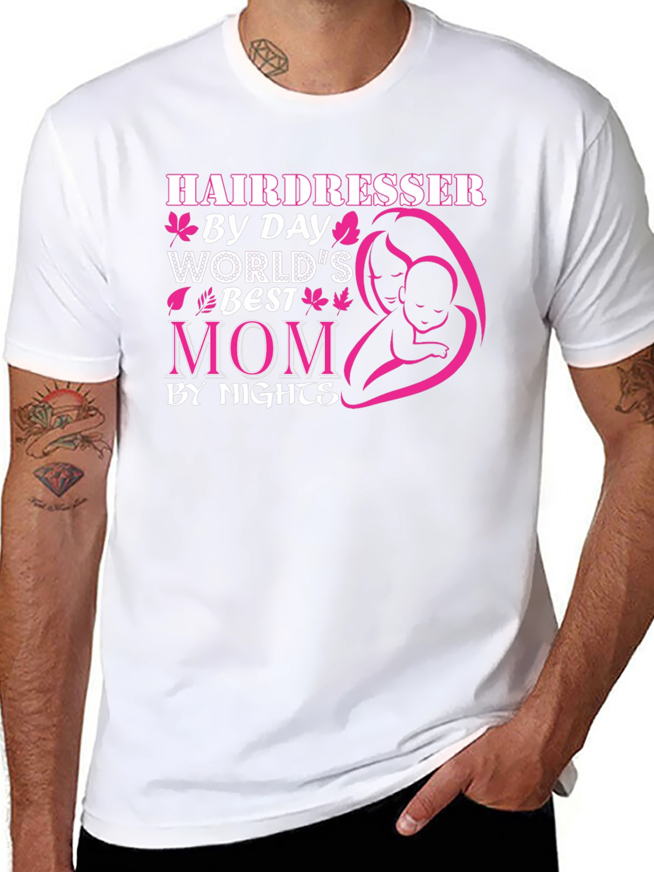 Hairdresser Mom Graphic T-Shirt - Mothers Day Gift