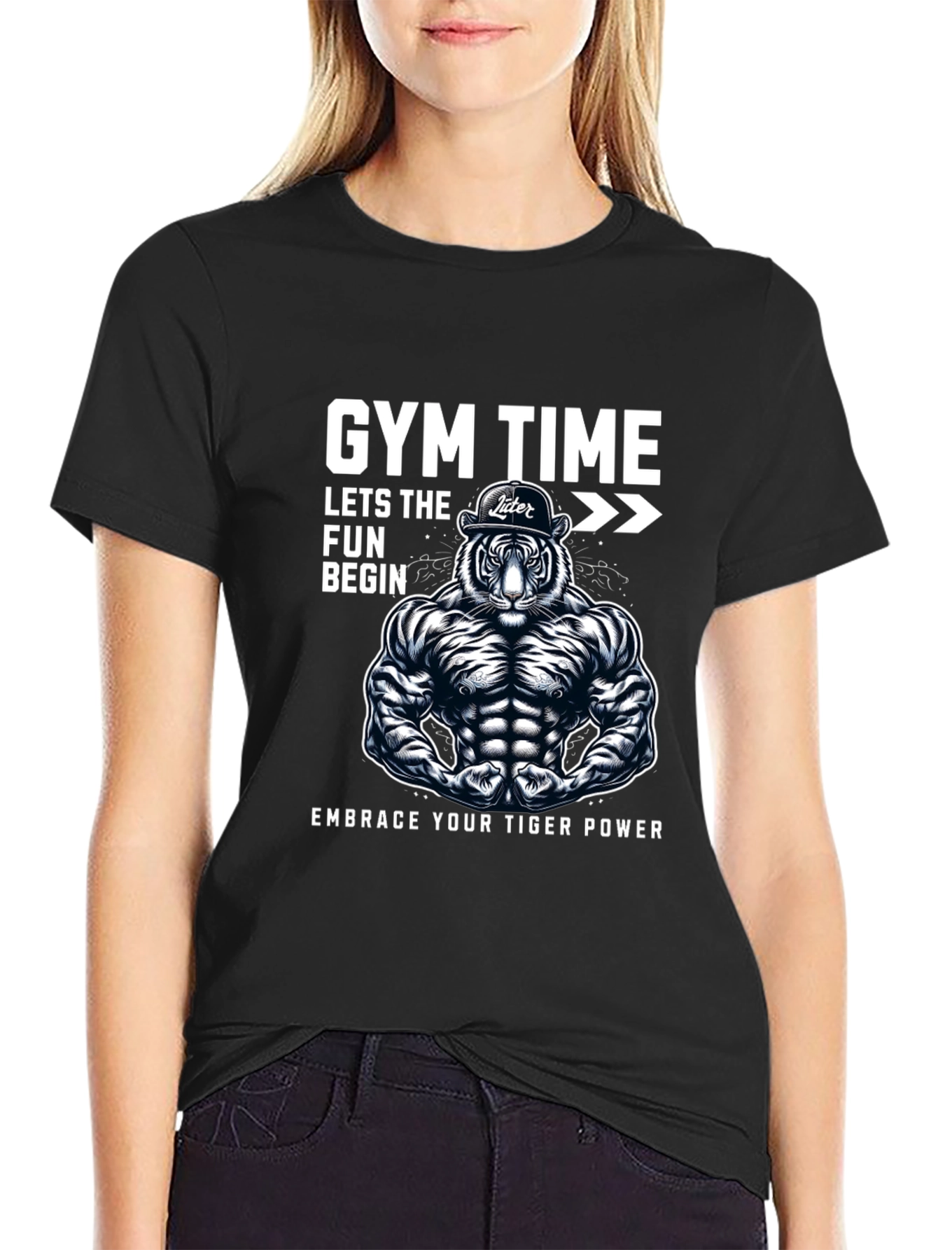 Gym Time Tiger Power T-Shirt