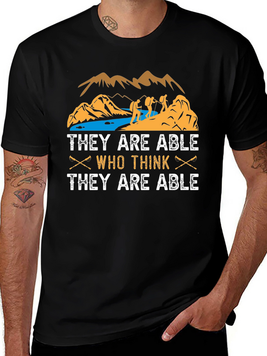 Hiking Adventure T-Shirt - They Are Able Design