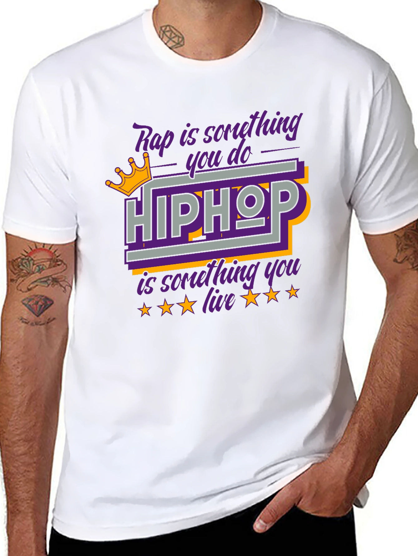 Hip Hop T-Shirt Rap is Something You Do