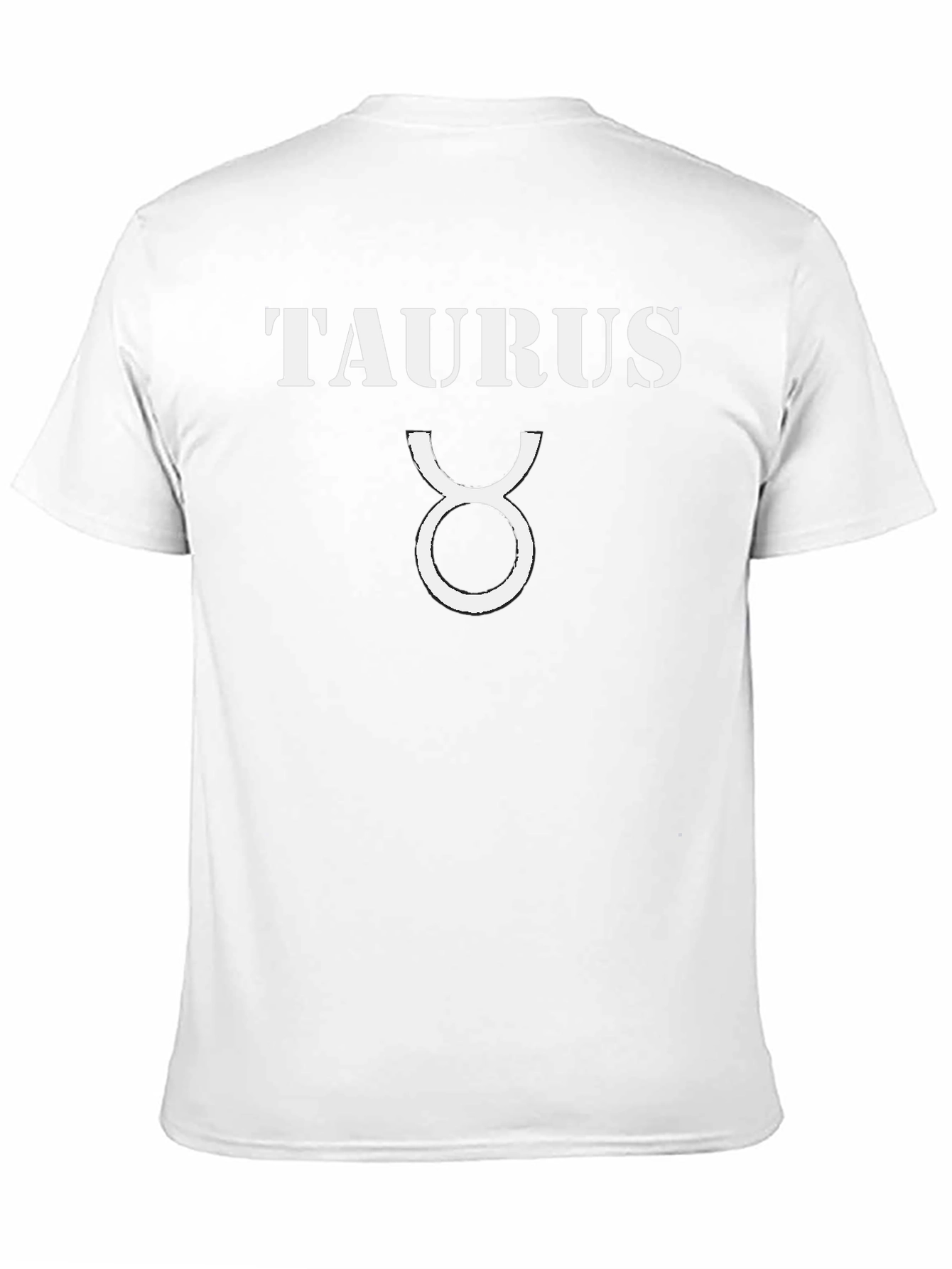 Taurus Zodiac Sign Black Graphic Tee