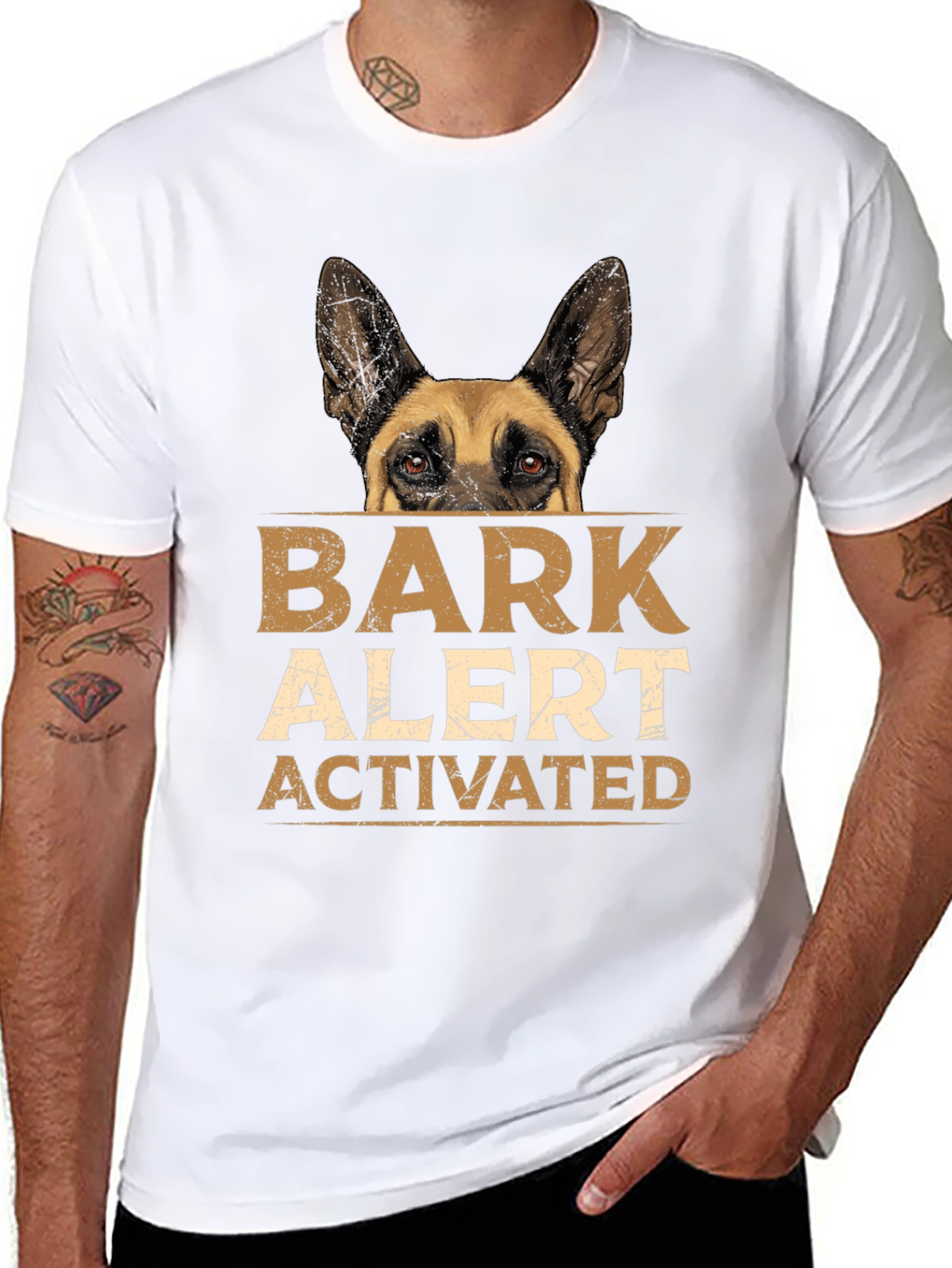 Bark Alert Activated Dog Lover T-Shirt
