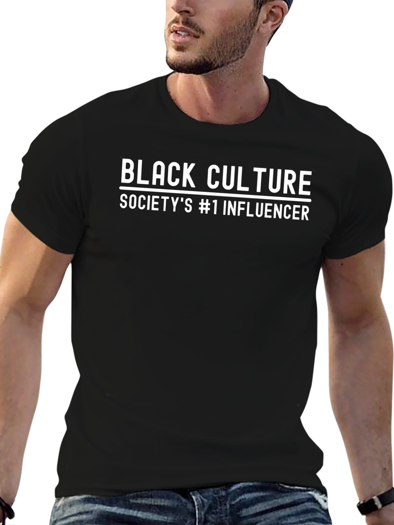 Black Culture Influencer Graphic Tee - Unisex
