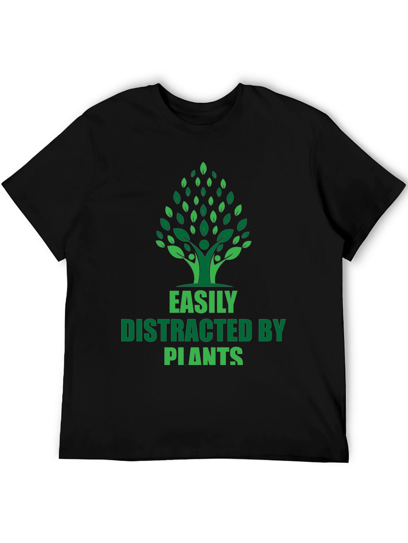 Easily Distracted by Plants Graphic T-Shirt