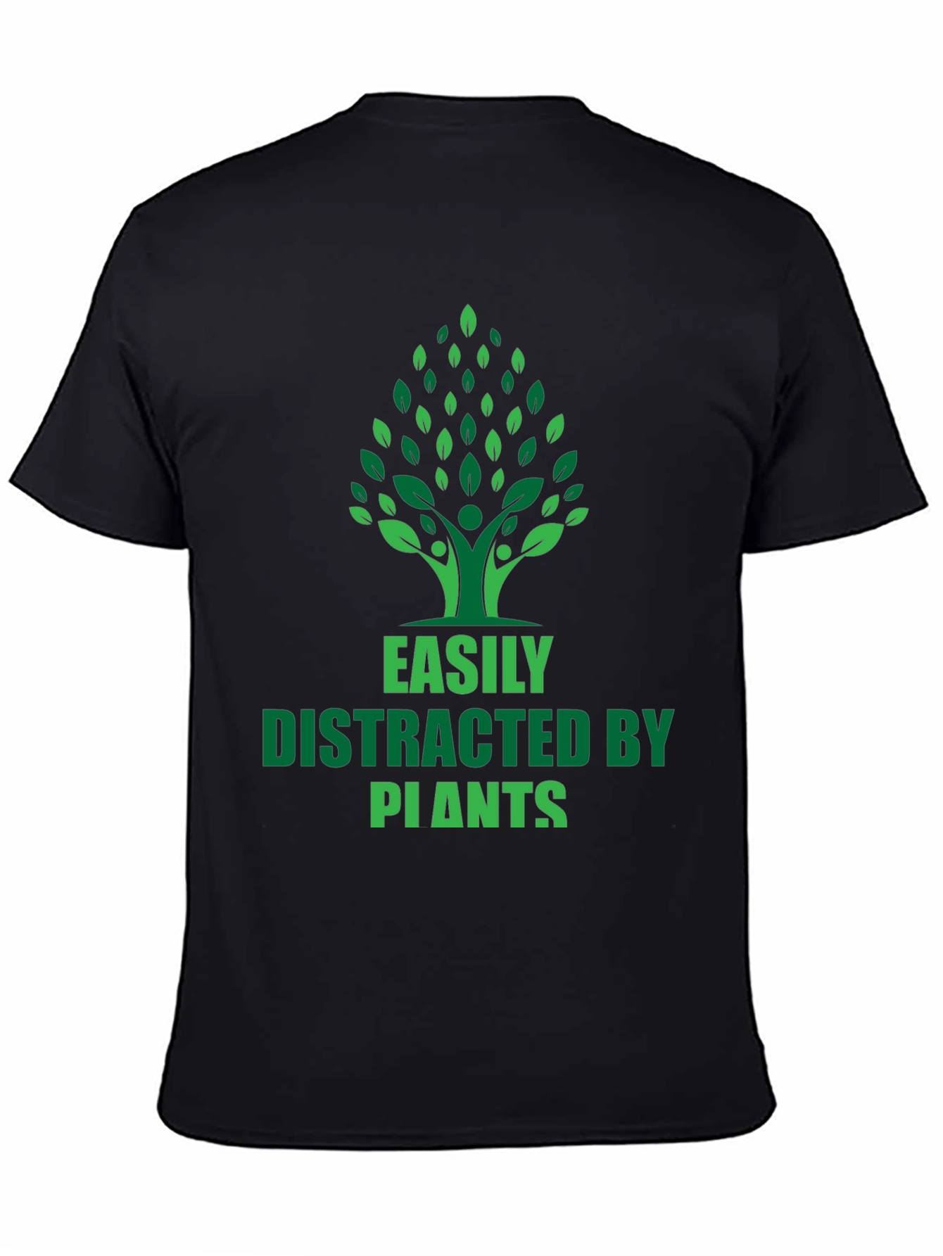 Easily Distracted by Plants Graphic T-Shirt