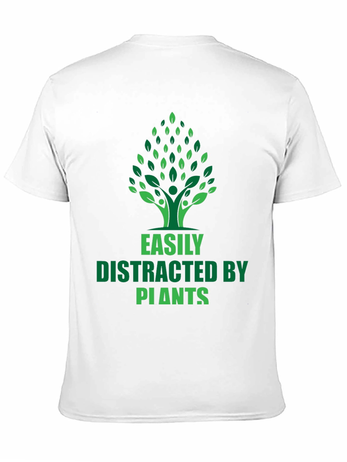 Easily Distracted by Plants Graphic T-Shirt