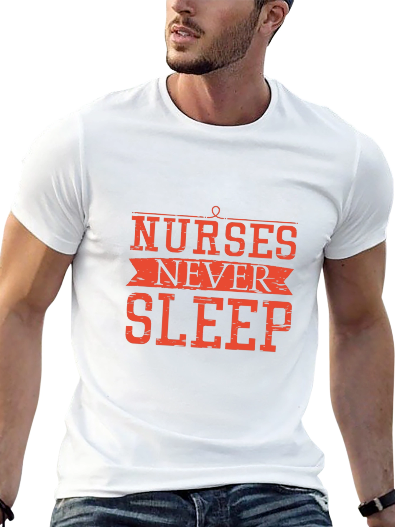 Nurses Never Sleep Graphic T-Shirt
