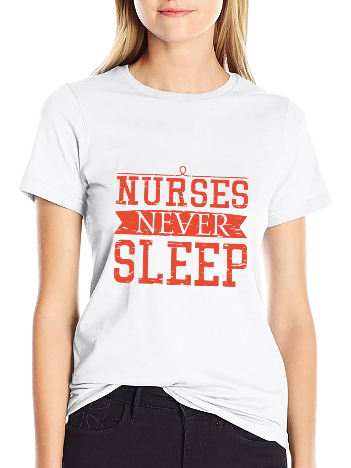 Nurses Never Sleep Graphic T-Shirt