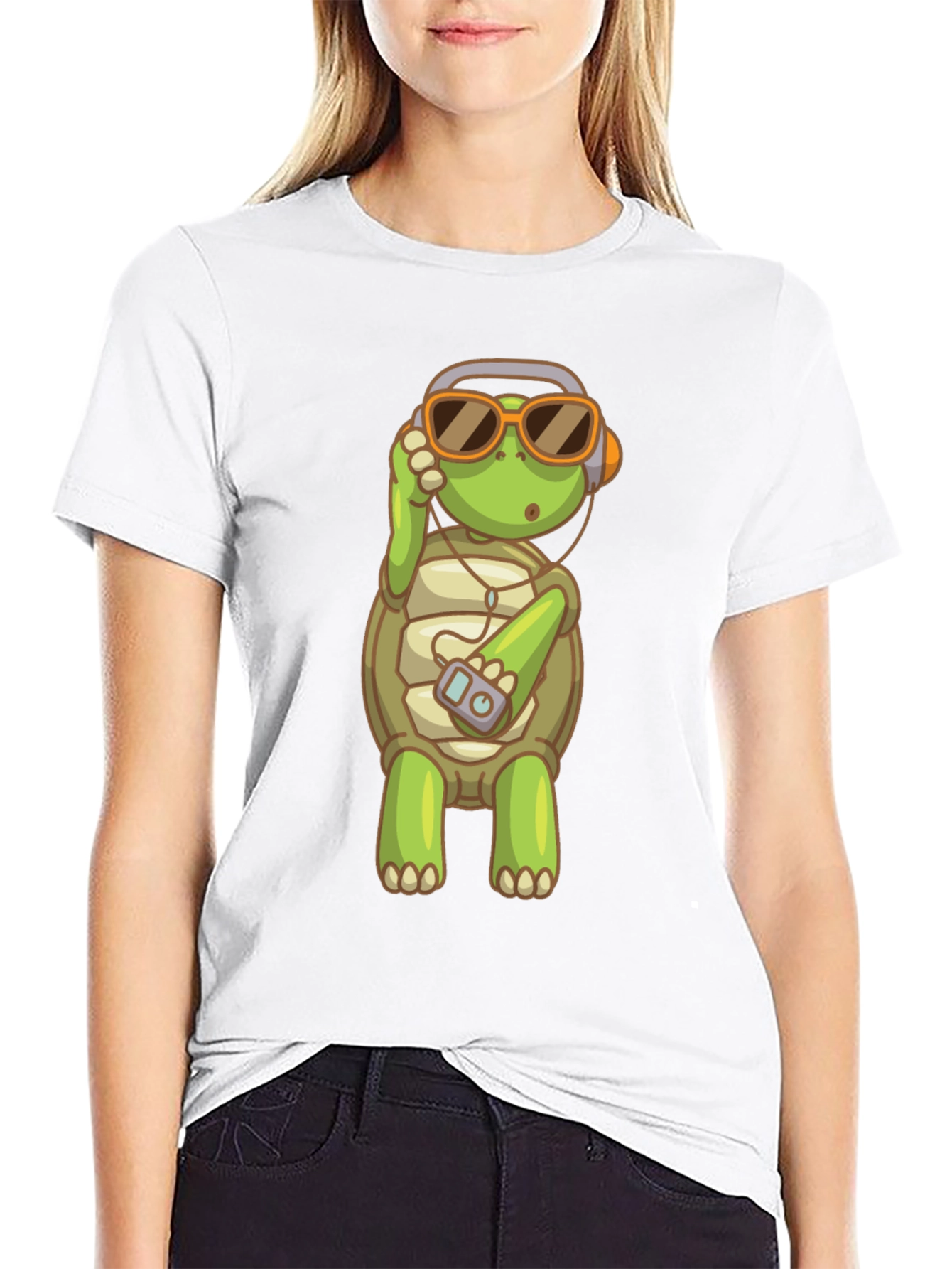 Turtle DJ Graphic T-Shirt