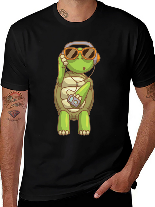 Turtle DJ Graphic T-Shirt