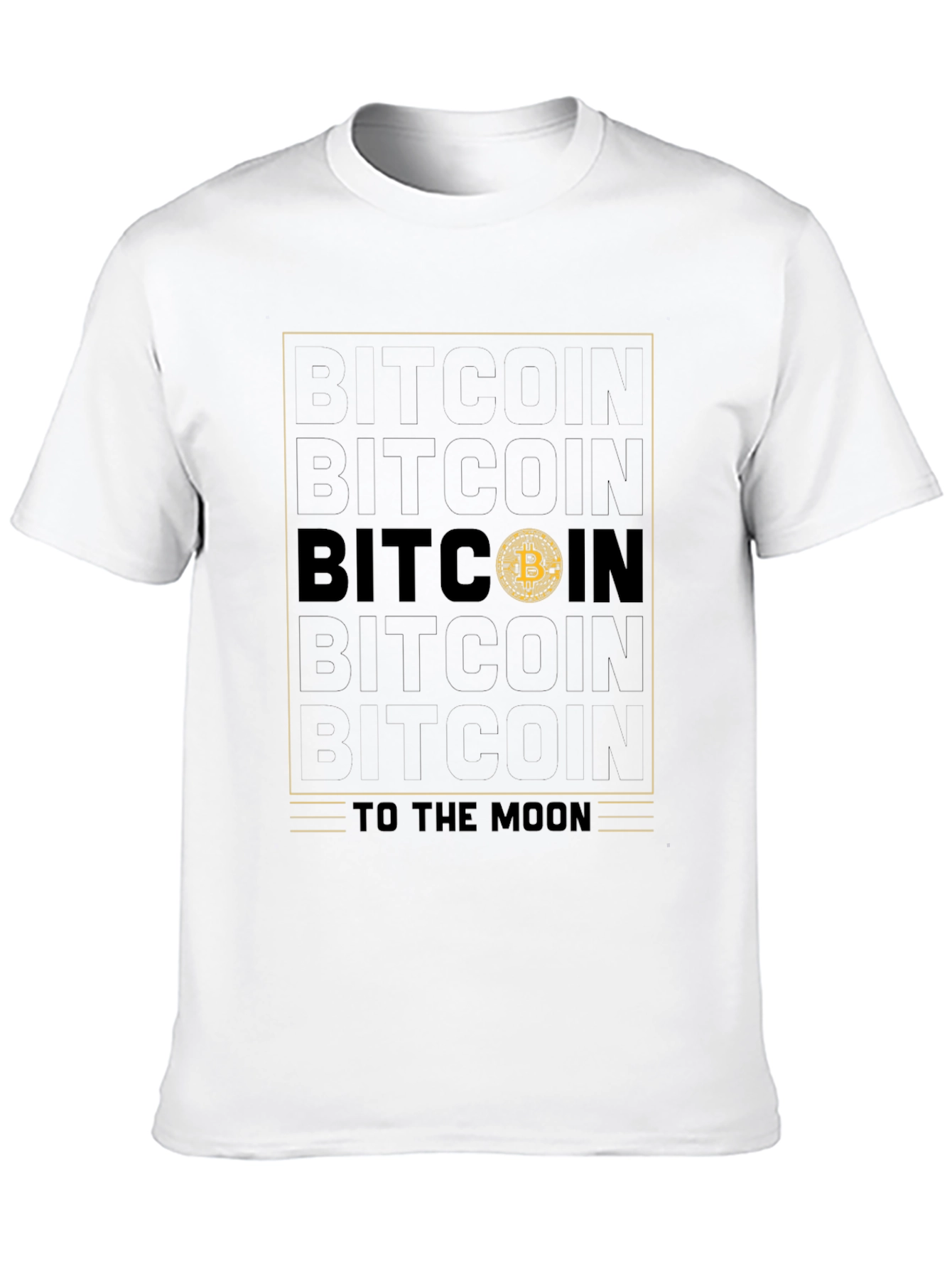 Bitcoin to the Moon Graphic Tee - Crypto HODL