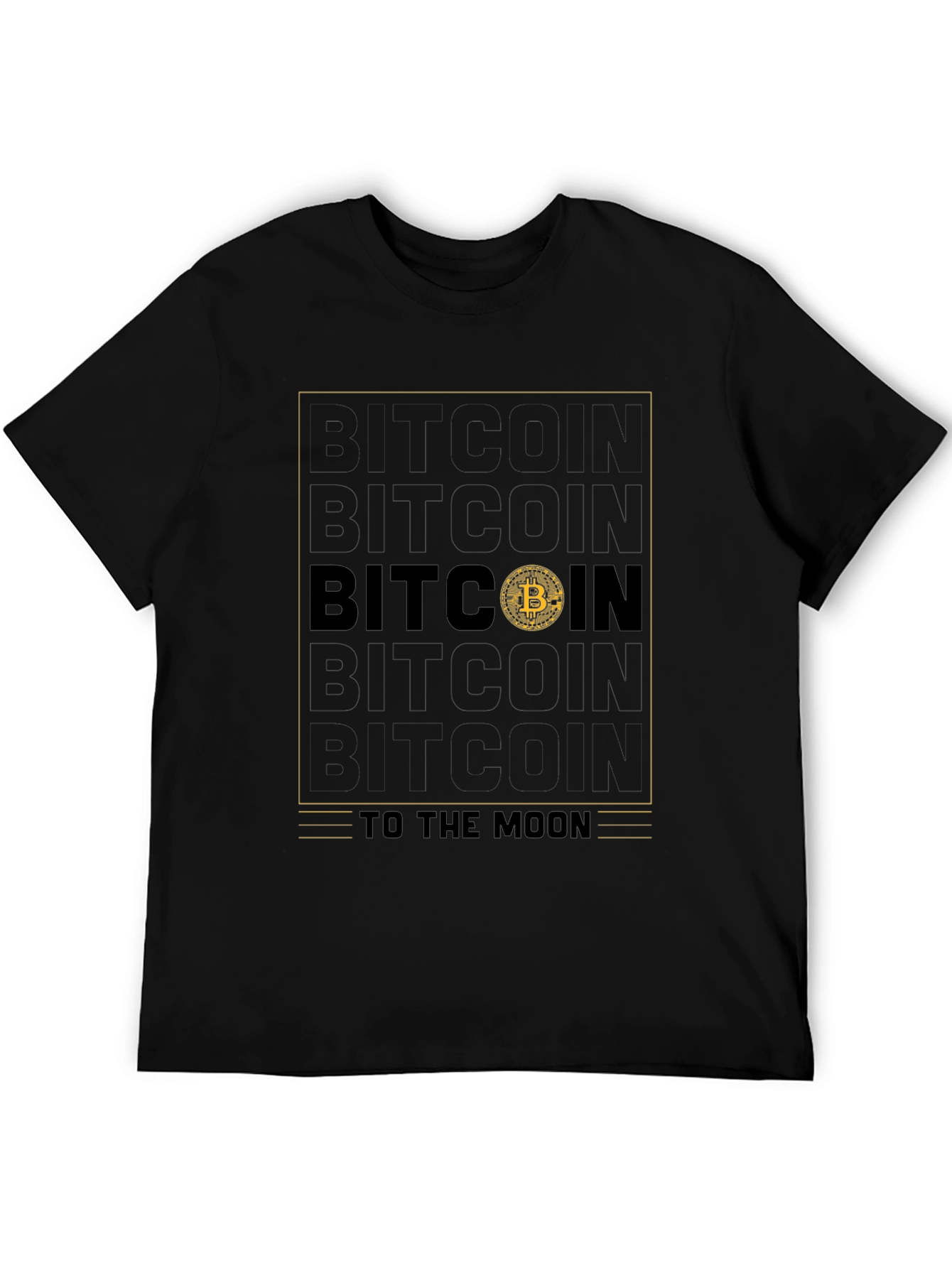 Bitcoin to the Moon Graphic Tee - Crypto HODL