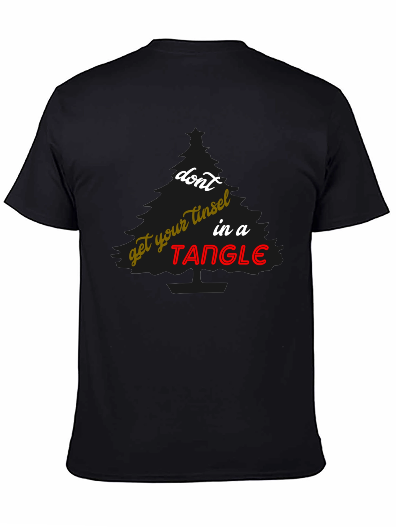 Tinsel in a Tangle Graphic Tee