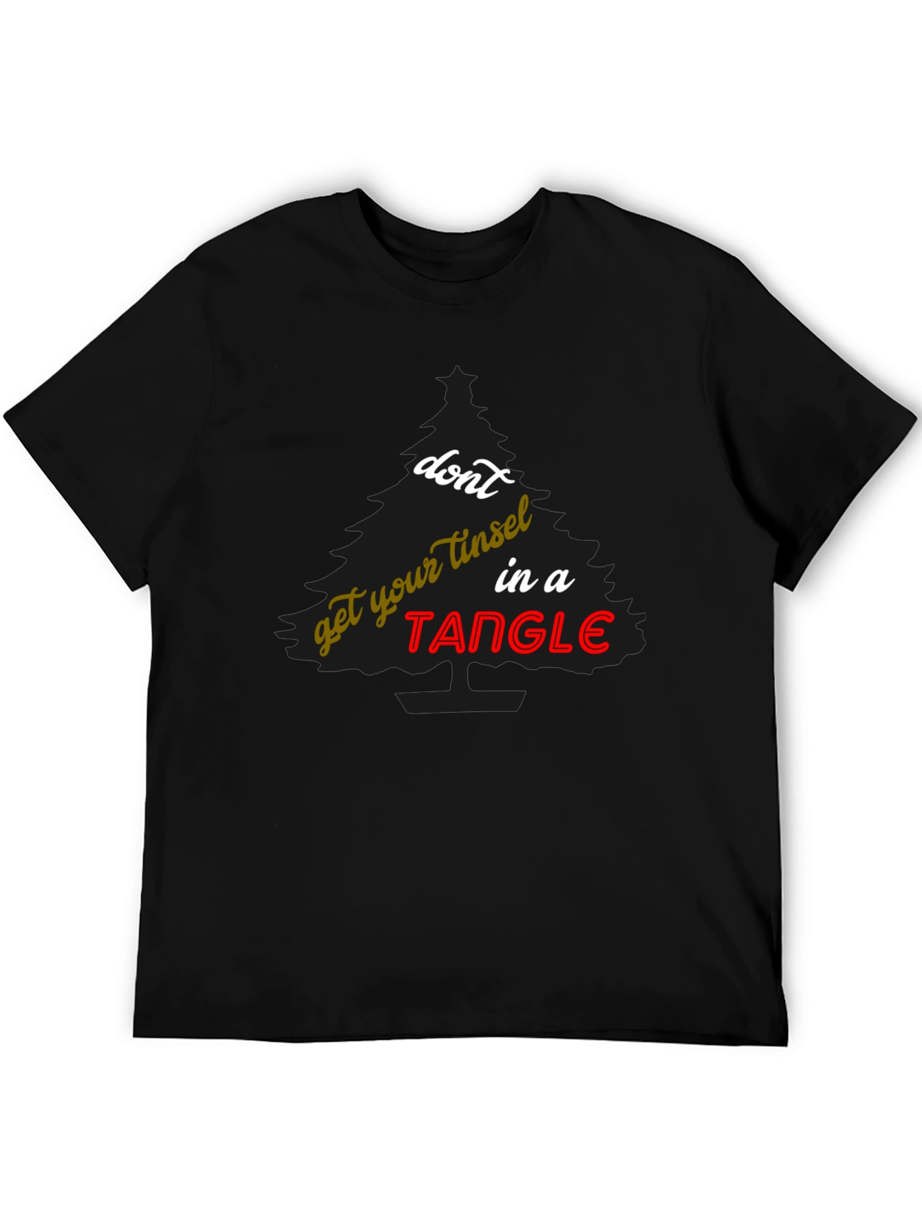 Tinsel in a Tangle Graphic Tee