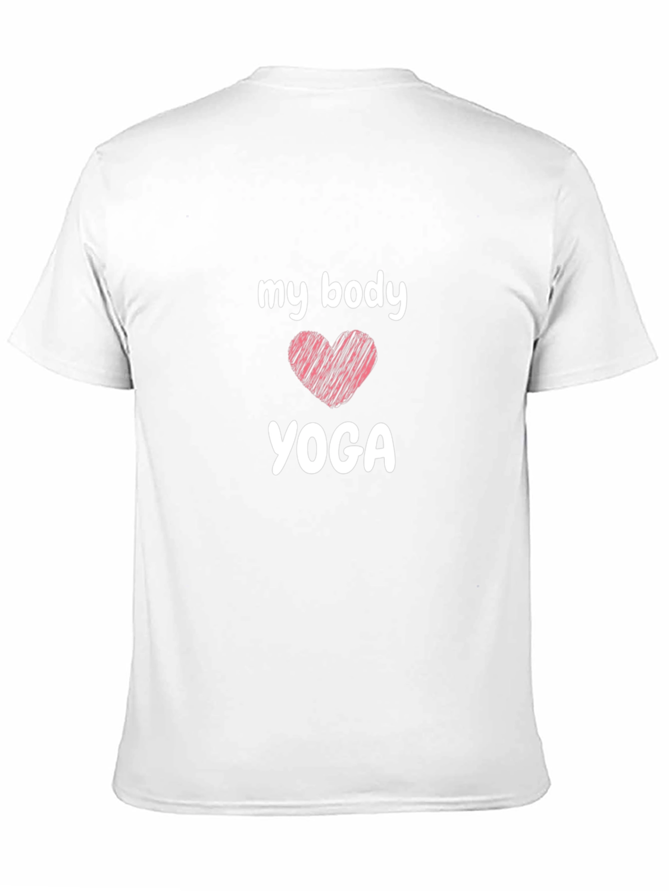 My Body Loves Yoga Black T-Shirt