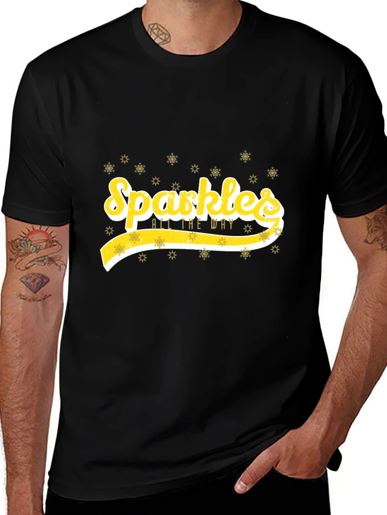 Sparkles All The Way Holiday T-Shirt