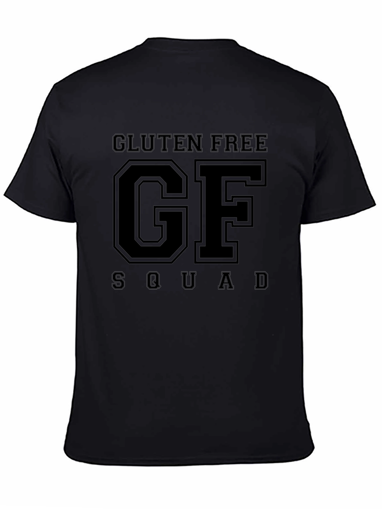 Gluten Free Squad Black T-Shirt